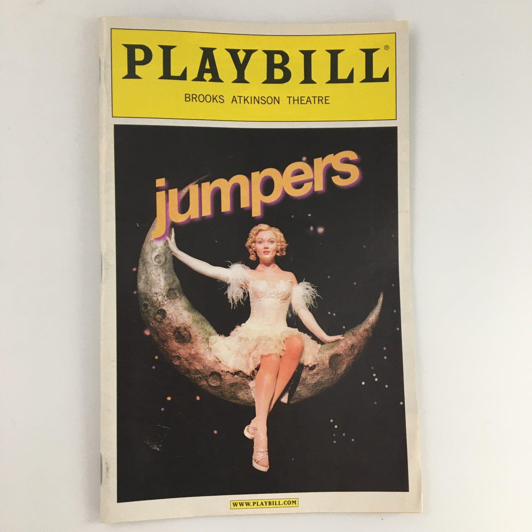 2004 Playbill Brooks Atkinson Theatre 'Jumpers' Simon Russell Beale, Essie Davis