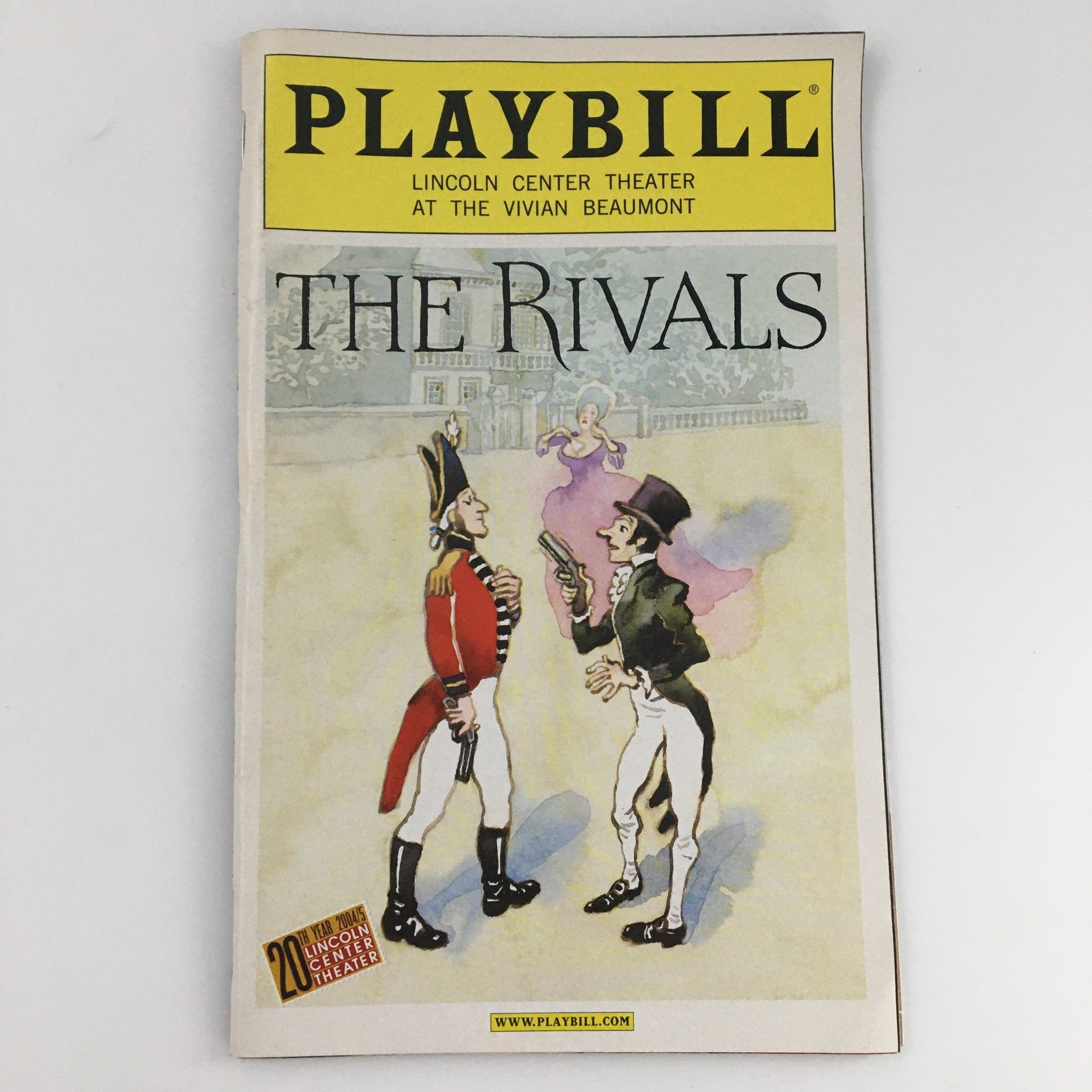 2004 Playbill Vivian Beaumont 'The Rivals' Emily Bergl Barbara Carusco Dana Ivey