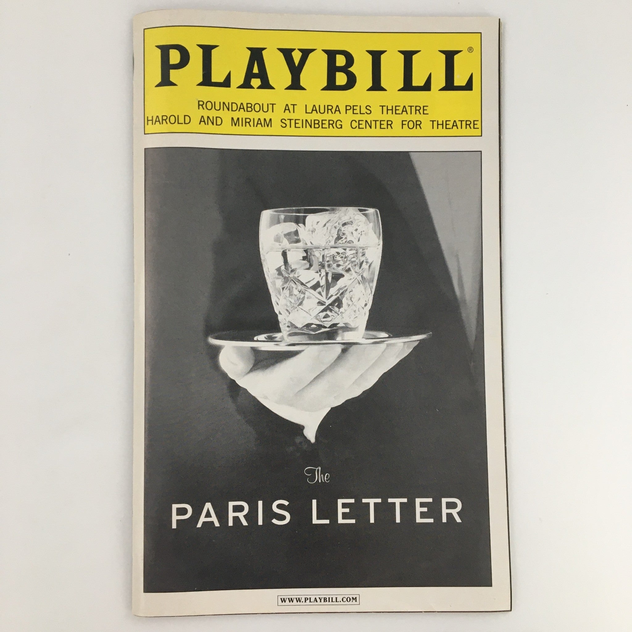 2005 Playbill Roundabout Theatre Company 'The Paris Letter' Daniel Eric Gold