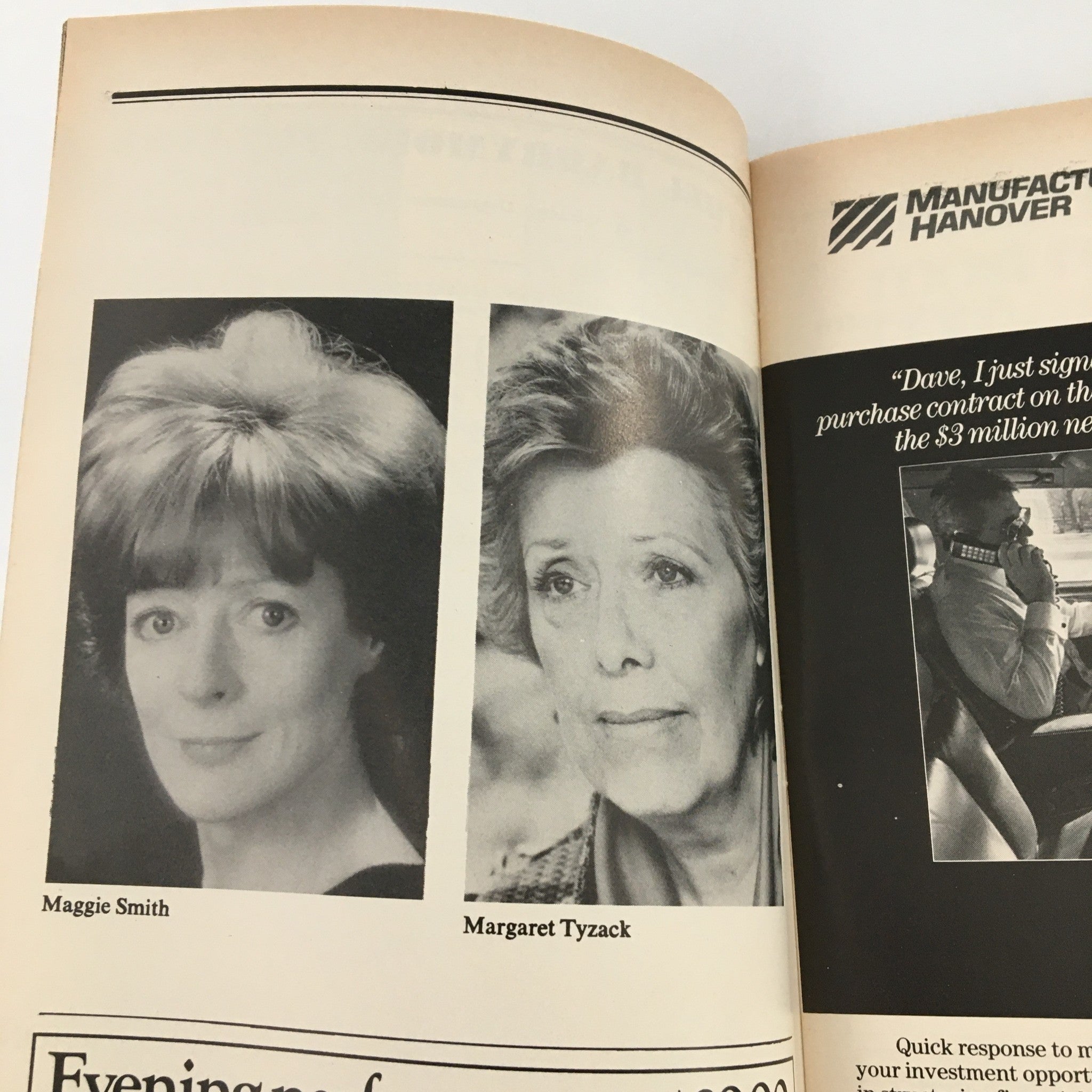 1990 Playbill Ethel Barrymore Theatre 'Lettice & Lovage' Margaret Tyzack