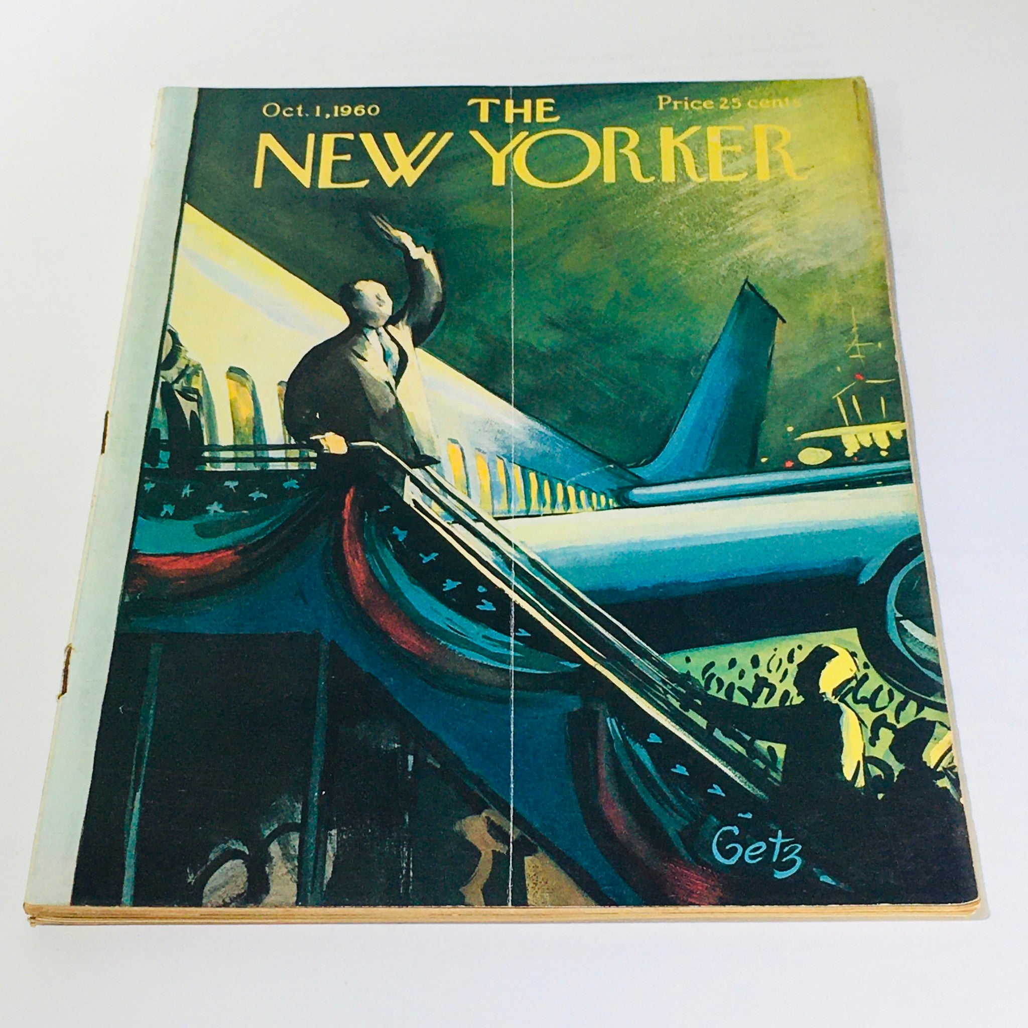 The New Yorker: October 1 1960 Full Magazine/Theme Cover Arthur Getz