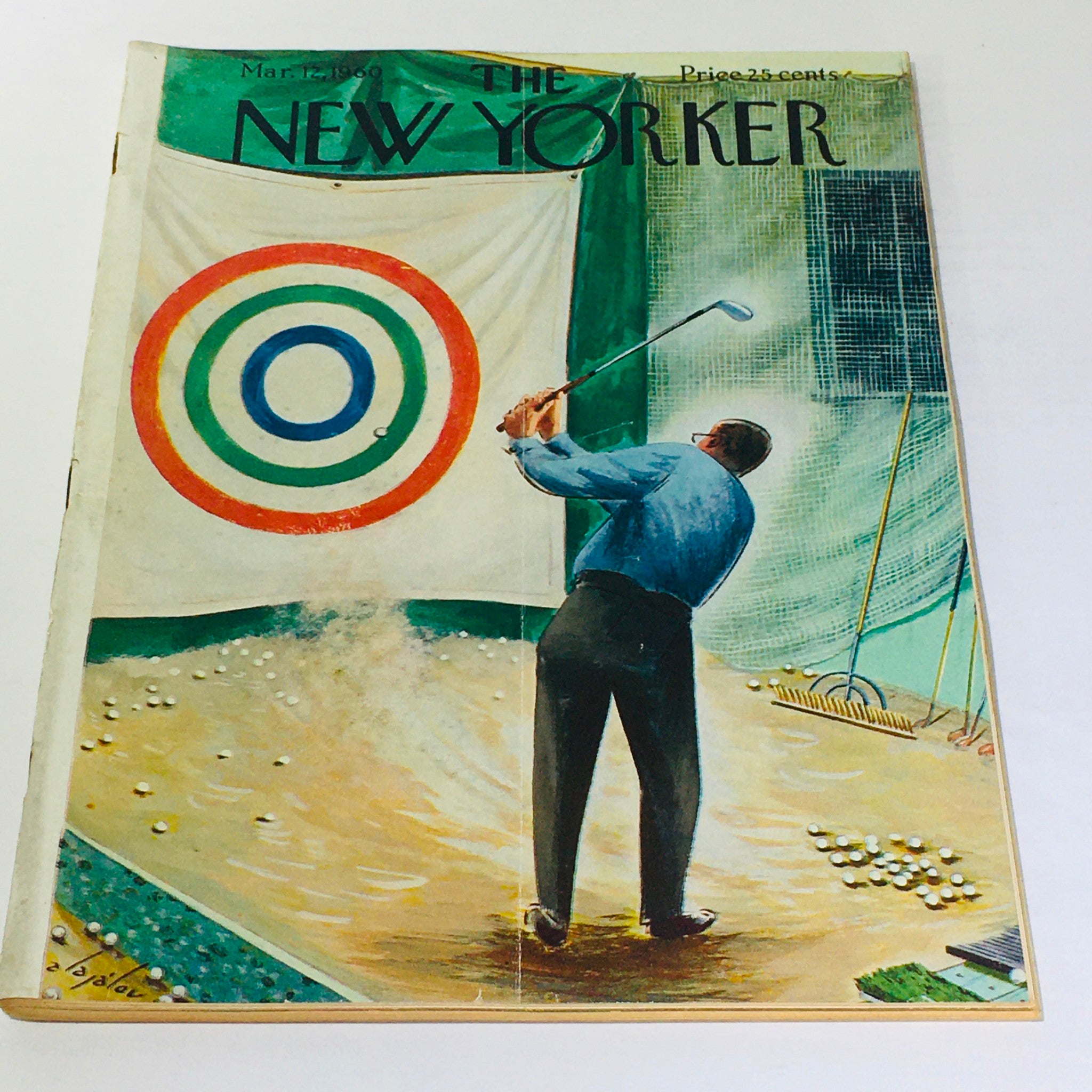 The New Yorker: March 12 1960 Full Magazine/Theme Cover Constantin Alajalov