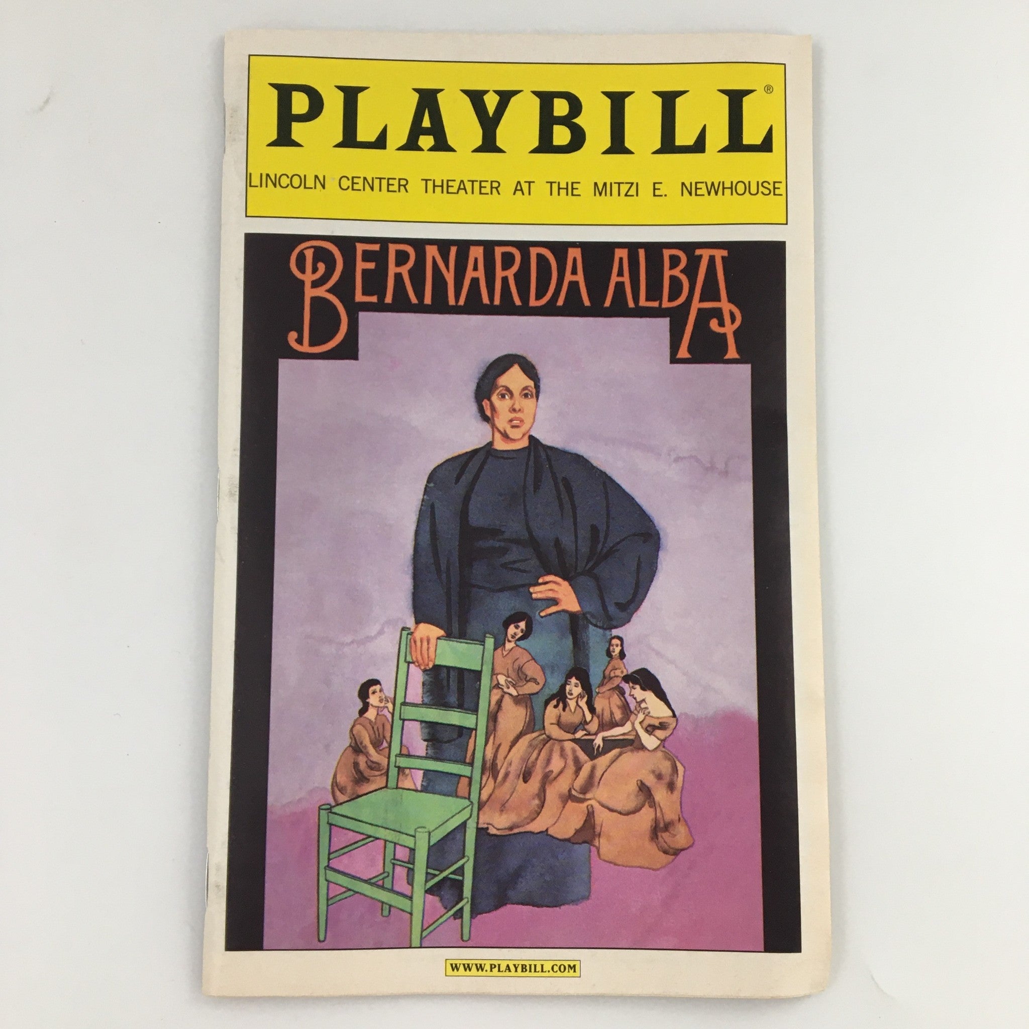 2006 Playbill Lincoln Center Theatre 'Bernarda Alba' Phylicia Rashad Nikki James