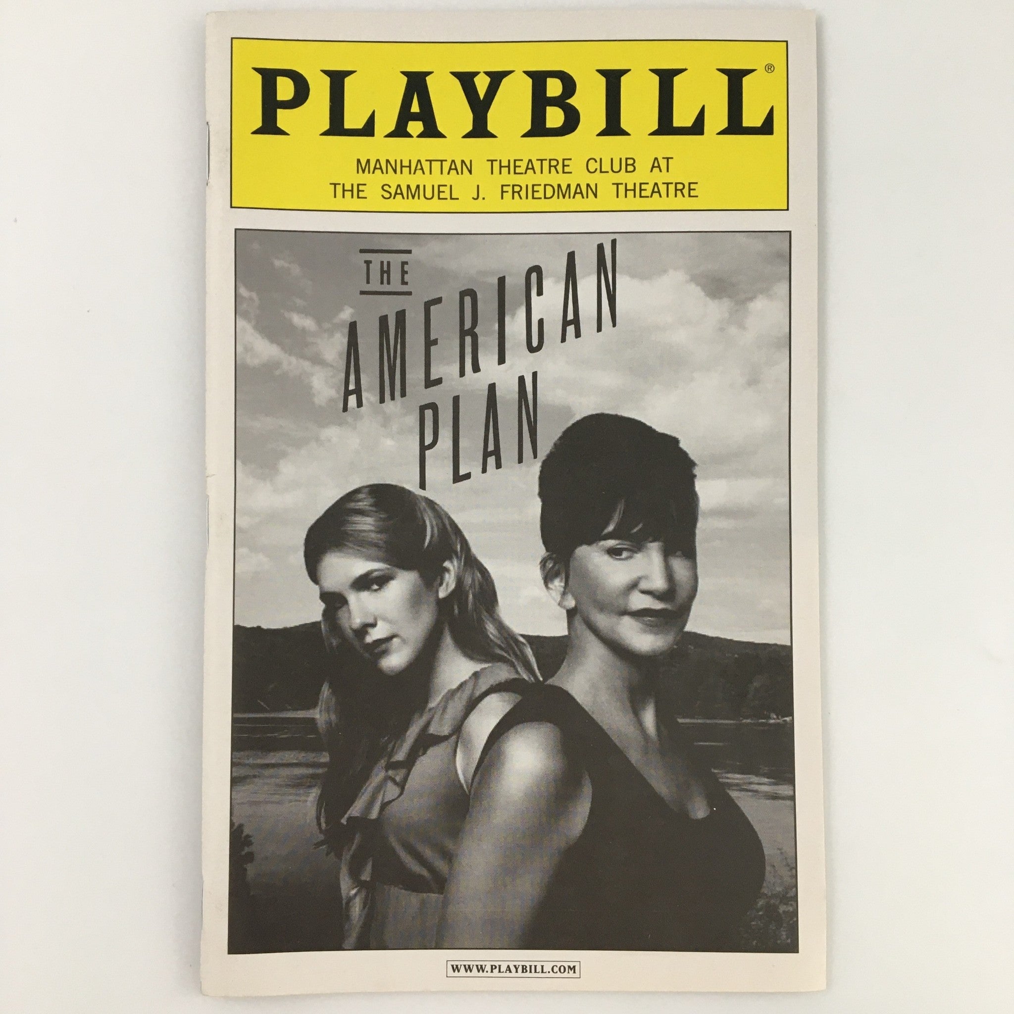 2009 Playbill Samuel J. Friedman Theatre 'The American Plan' Kieran Campion