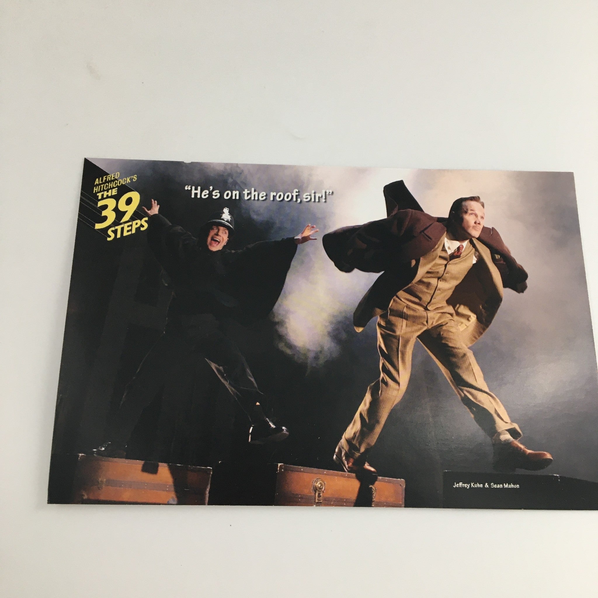 2009 Playbill Helen Hayes Theatre 'The 39 Steps' Arnie Burton Francesca Faridany