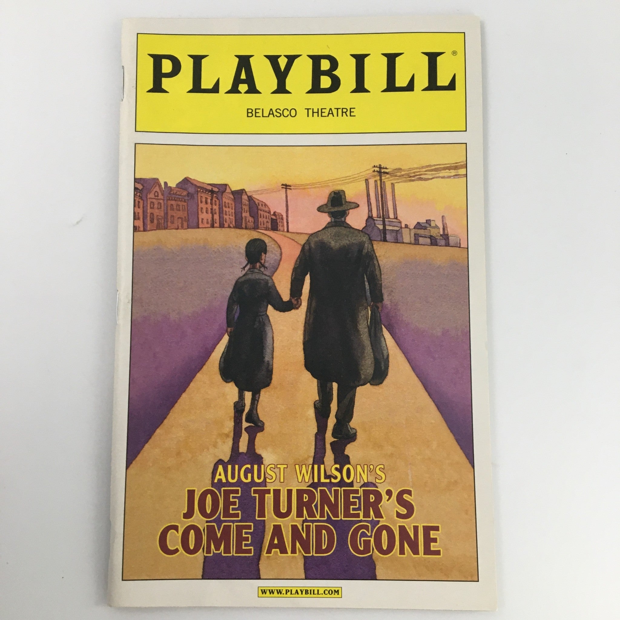 2009 Playbill Belasco Theatre 'Joe Turner's Come and Gone' Michael Cummings