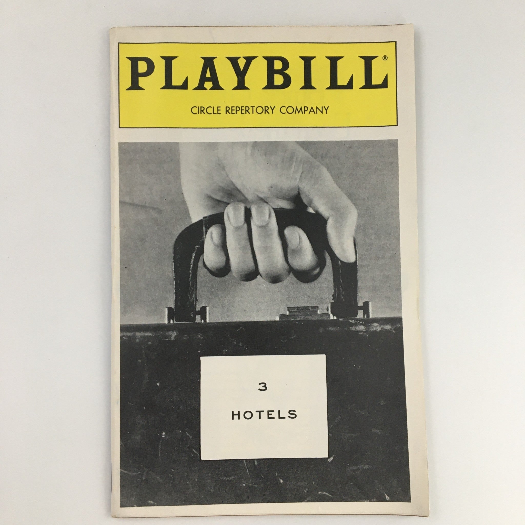 1993 Playbill Circle Repertory Company '3 Hotels' Christine Lahti and Ron Rifkin