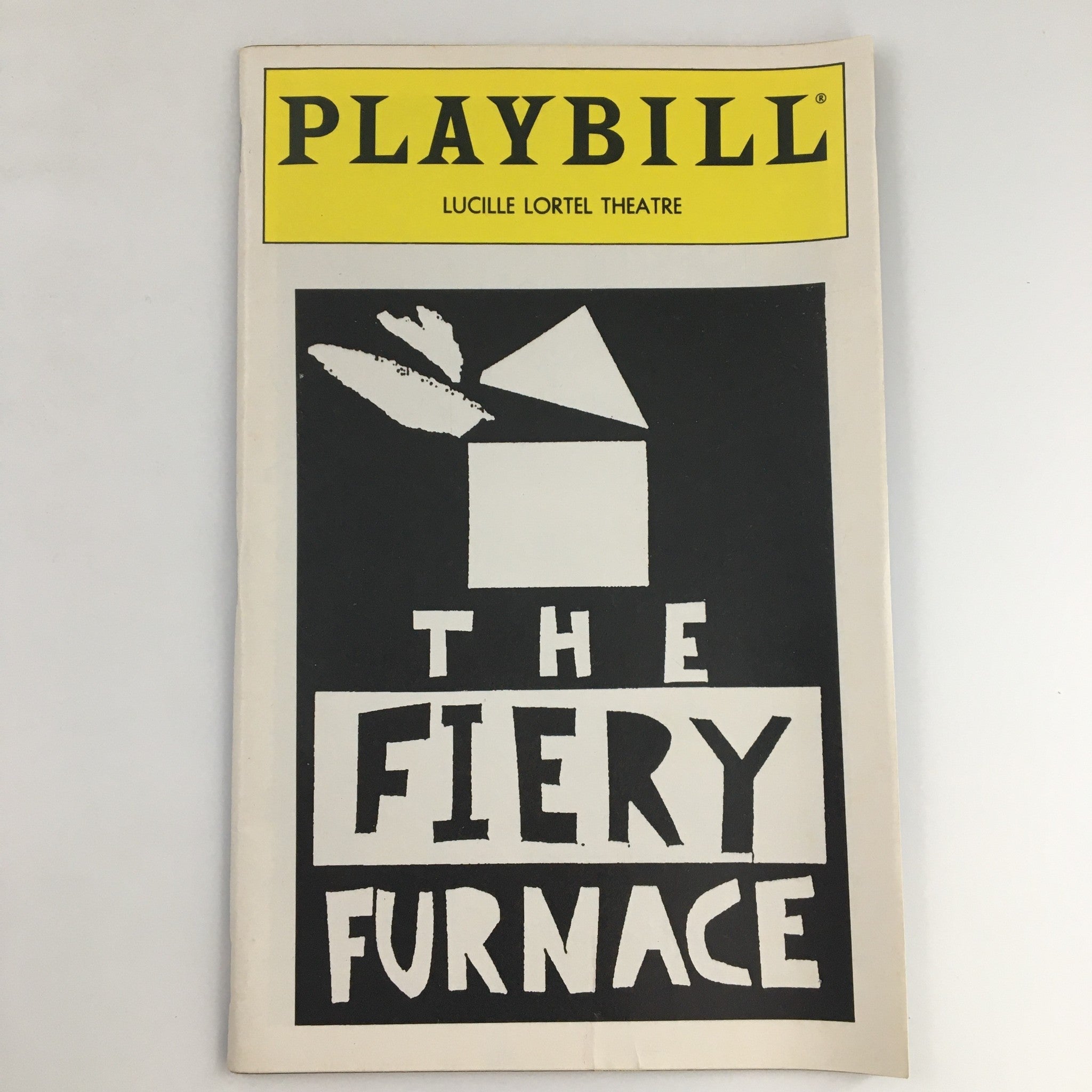 1993 Playbill Lucille Lortel Theatre 'The Fiery Furnace' William Fichtner