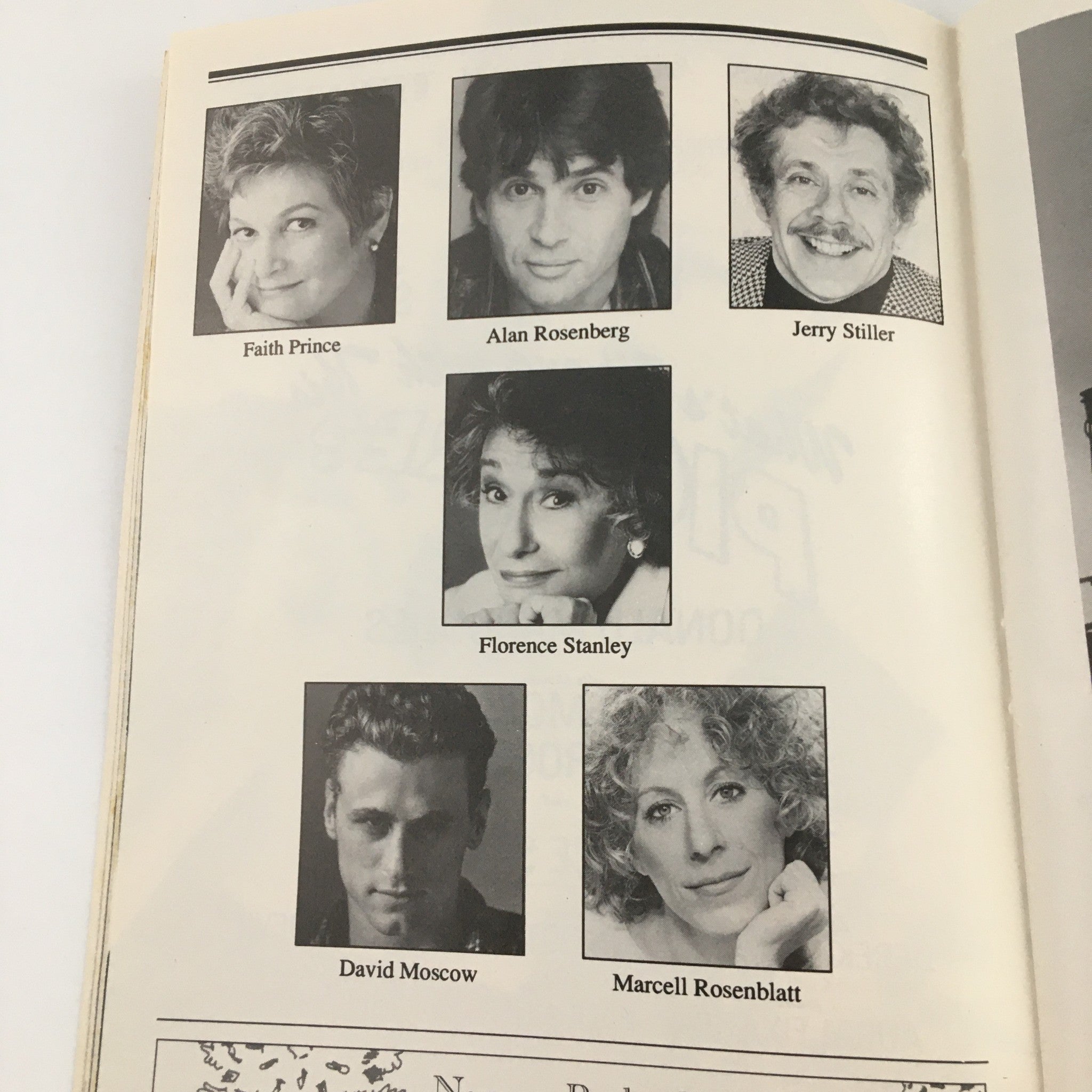 '94 Playbill Brooks Atkinson Theatre What's Wrong With This Picture David Moscow