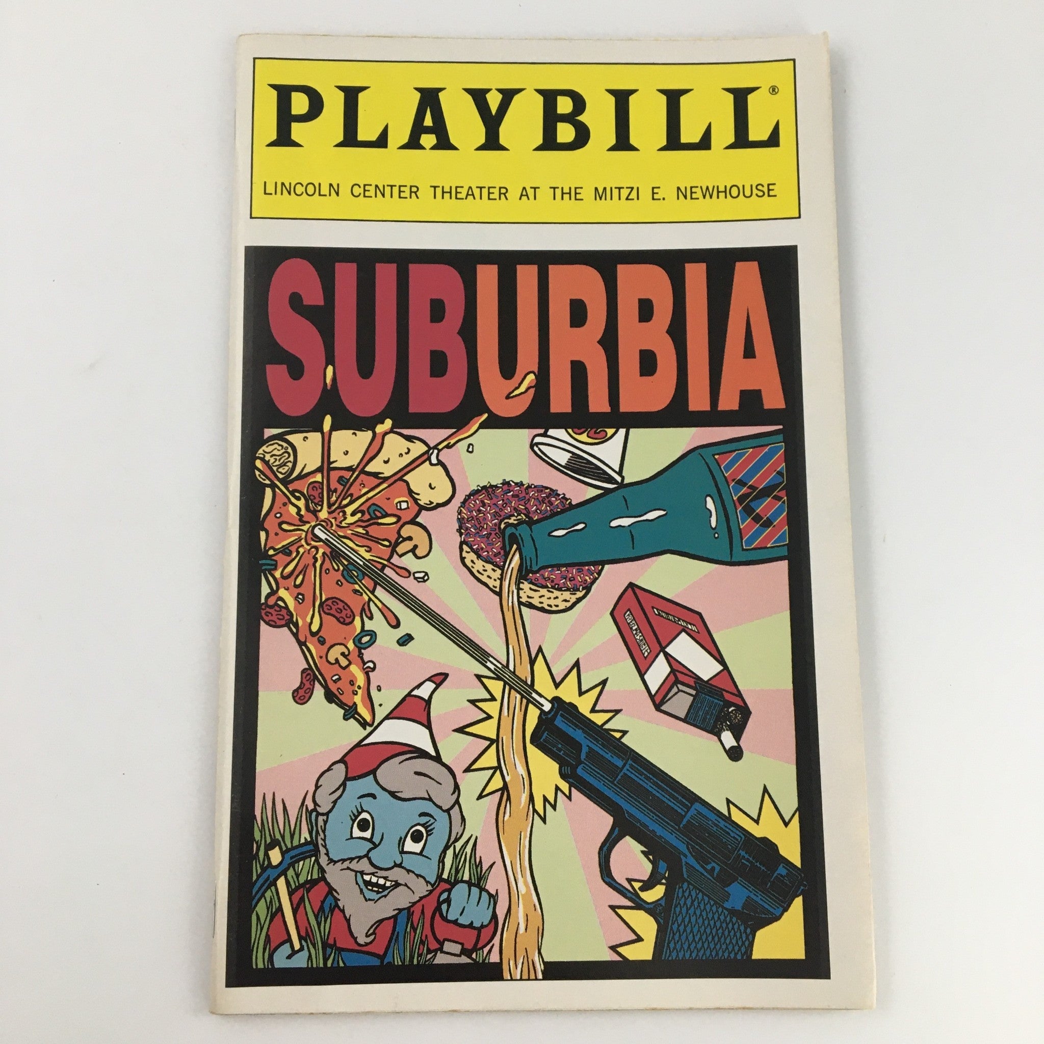 1994 Playbill Mitzi E. Newhouse Theater 'Suburbia' Firdous E. Bamji, Tim Guinee