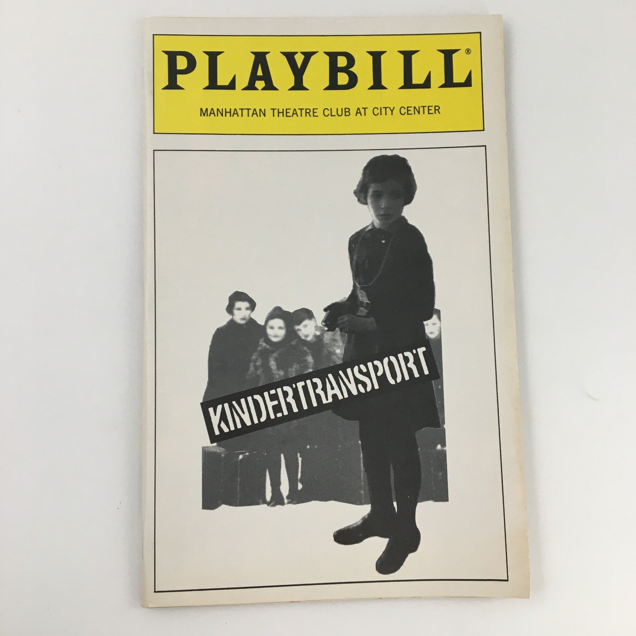 1994 Playbill Manhattan Theatre Club 'Kindertransport' Michael Gaston, Dana Ivey