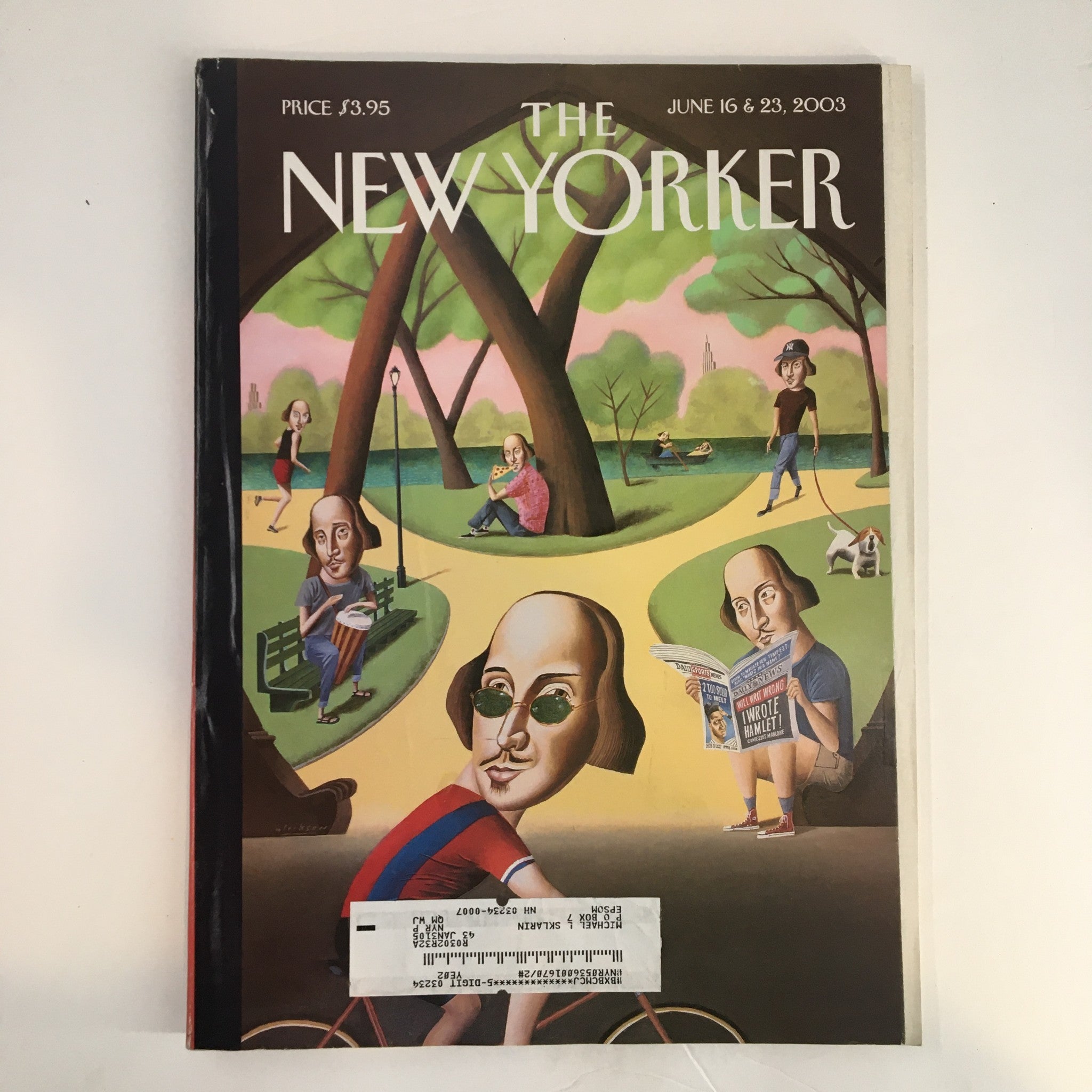 The New Yorker Full Magazine June 16 2003 Our Perfect Summer by Mark Ulriksen