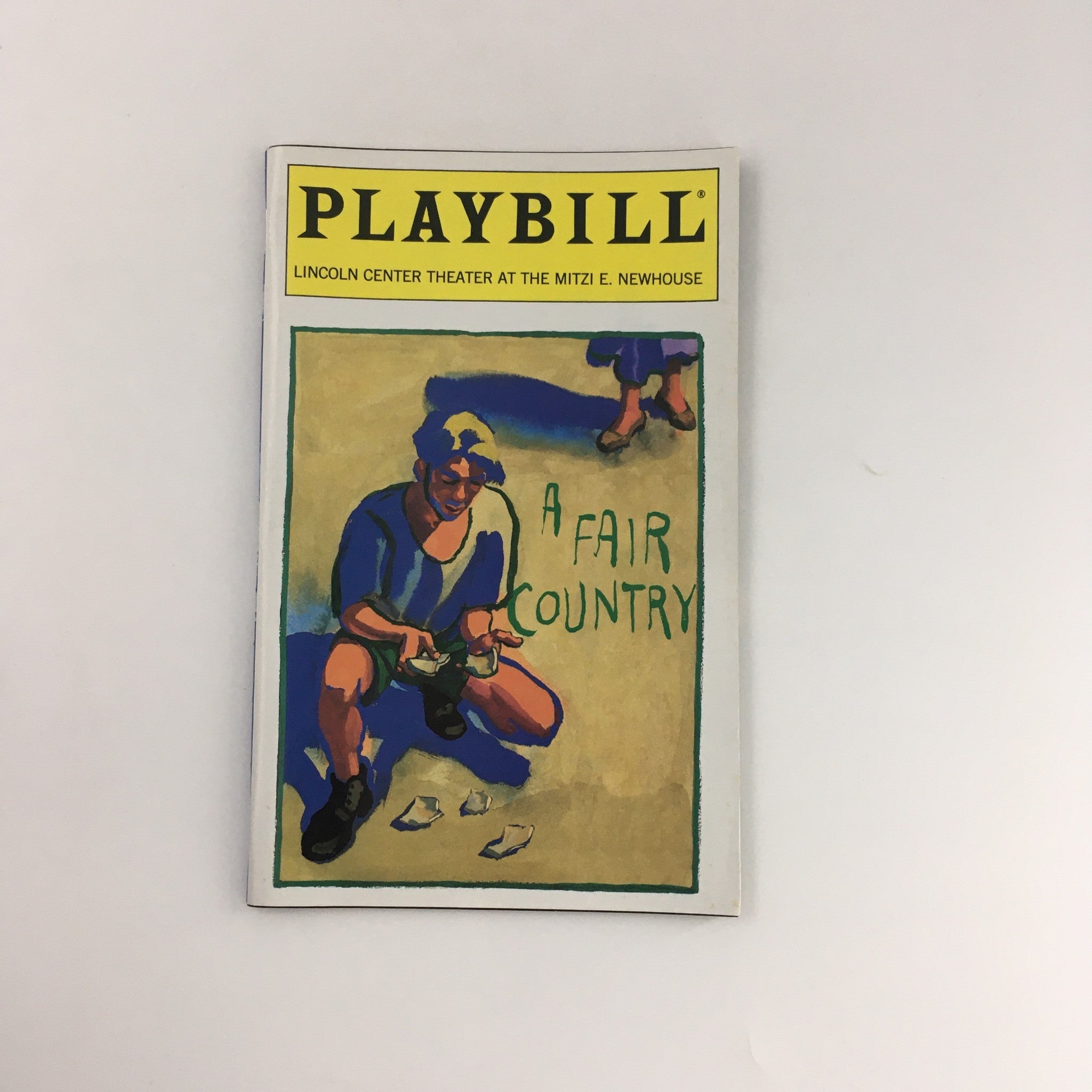 1996 Playbill Mitzi E. Newhouse 'A Fair Country' Teagle F. Bougere, Judith Ivey