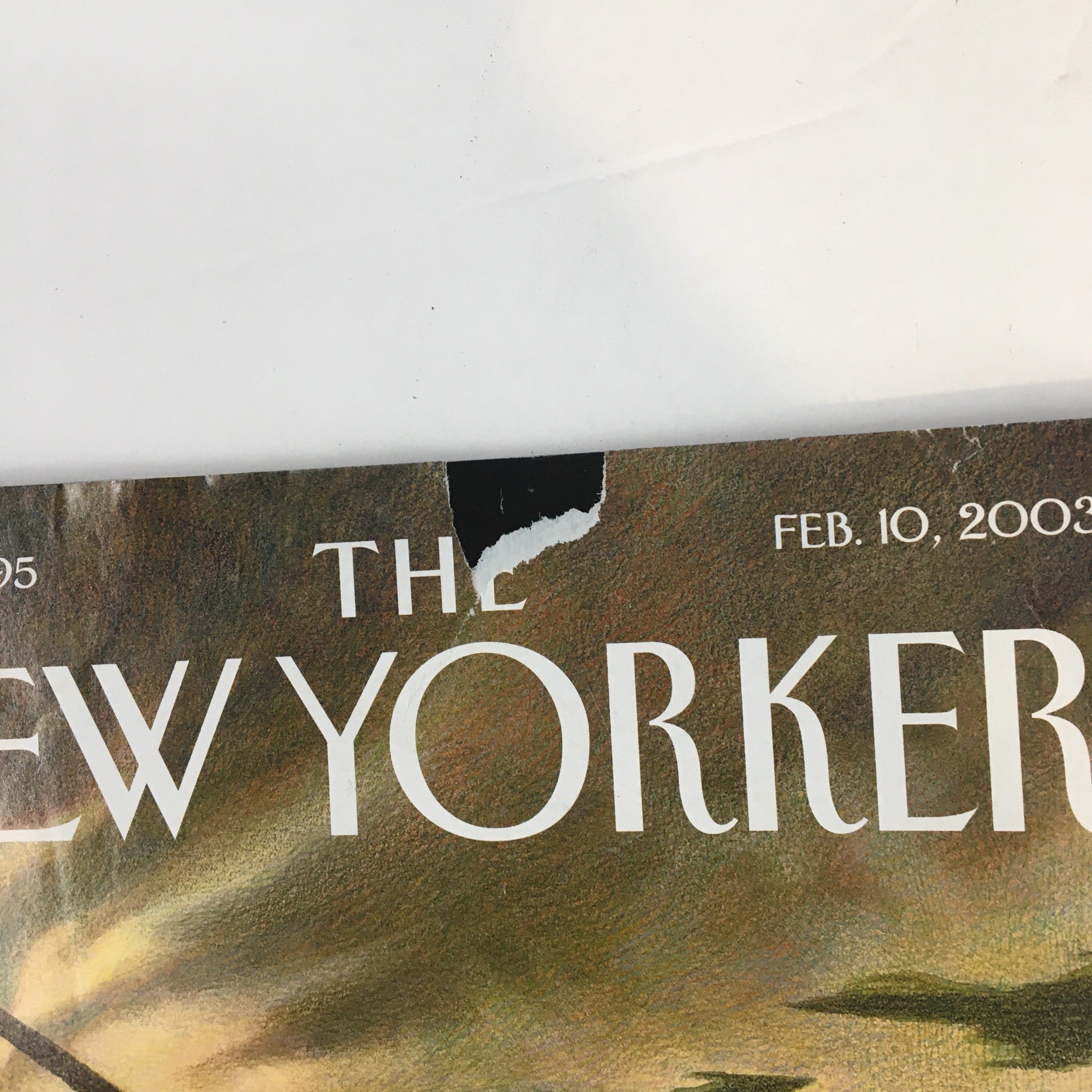 The New Yorker Full Magazine February 10 2003 V Day by Carter Goodrich