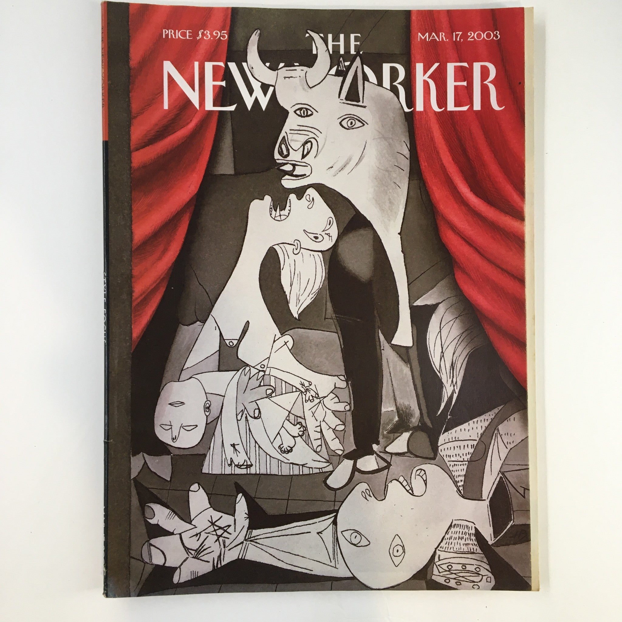 The New Yorker Full Magazine March 17 2003 Setting the Stage by Harry Bliss