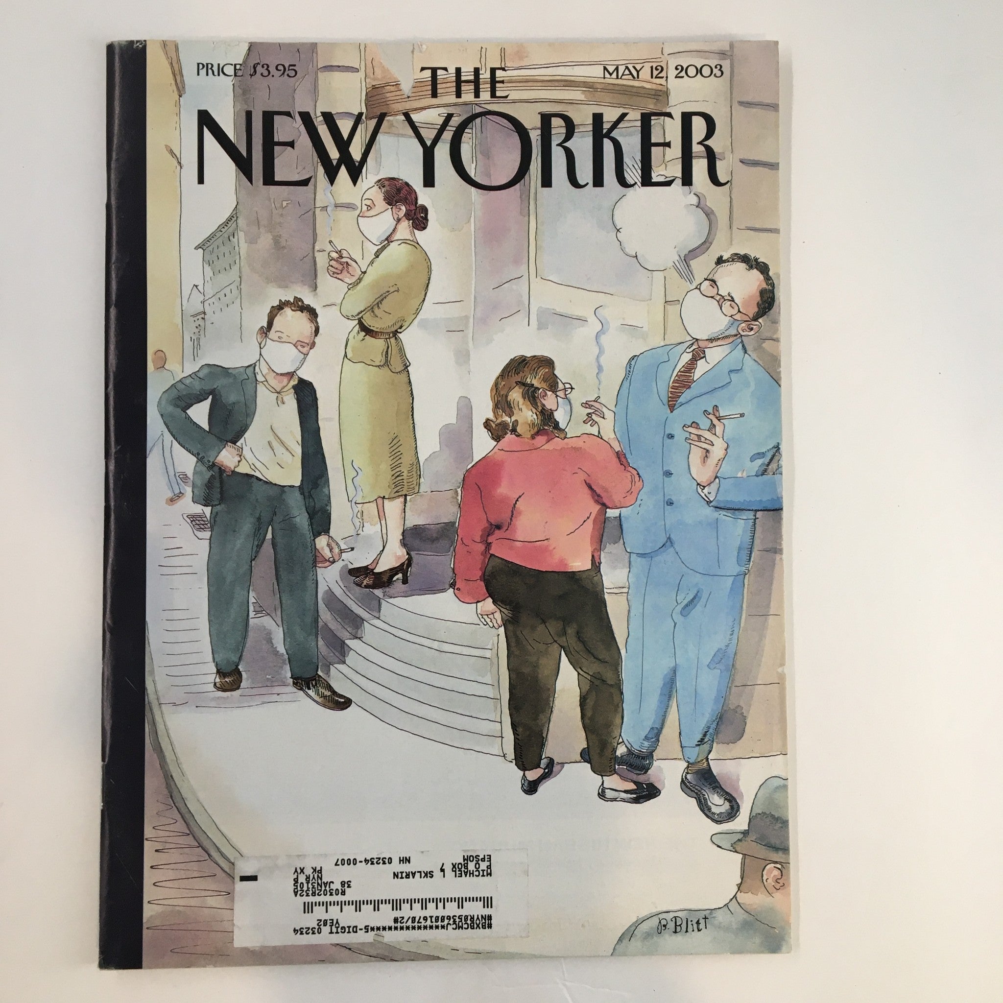 The New Yorker Full Magazine May 12 2003 Health Conscious by Barry Blitt