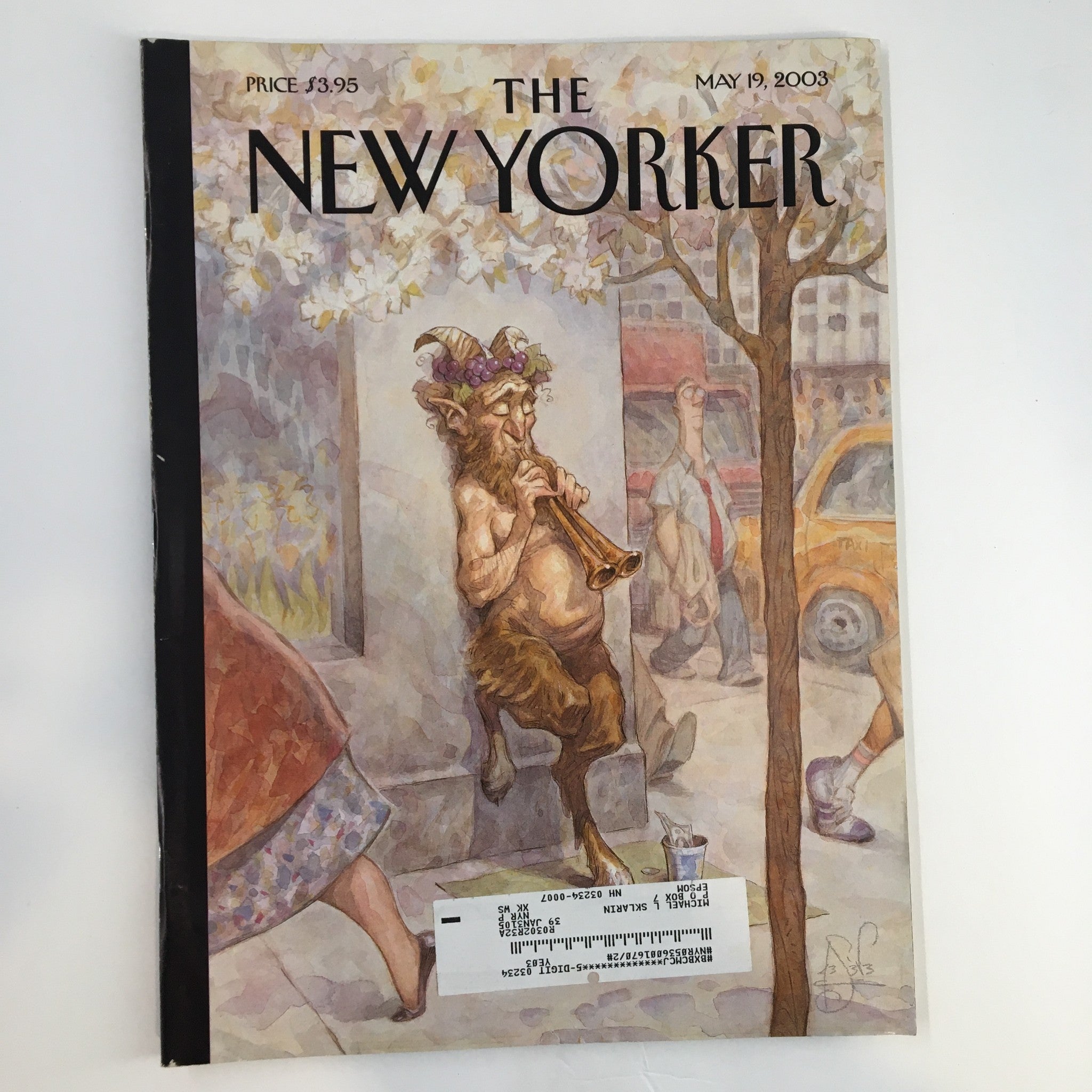 The New Yorker Full Magazine May 19 2003 Panhandler by Peter de Seve