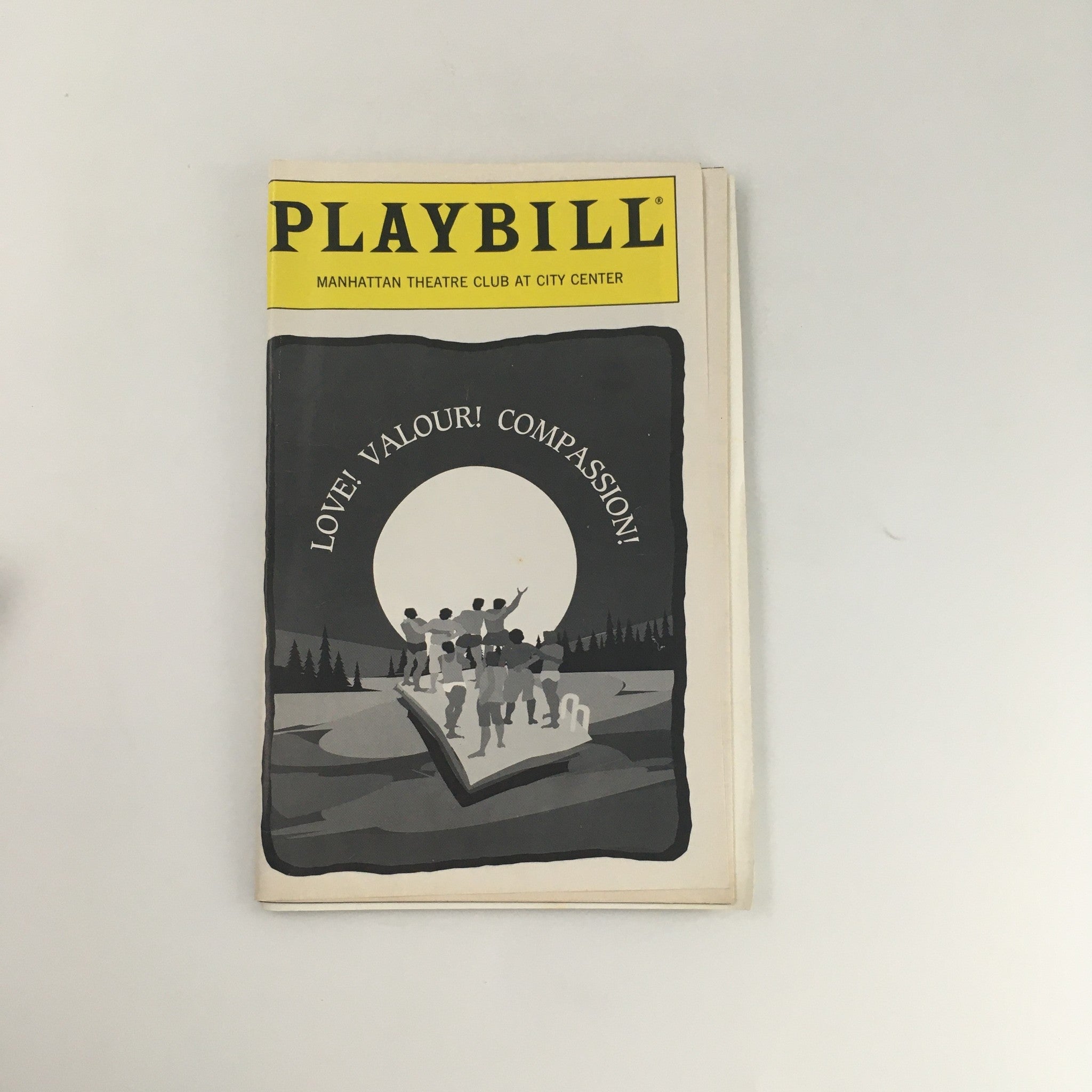 1994 Playbill Manhattan Theatre Club 'Love Valour Compassion' Stephen Bogardus