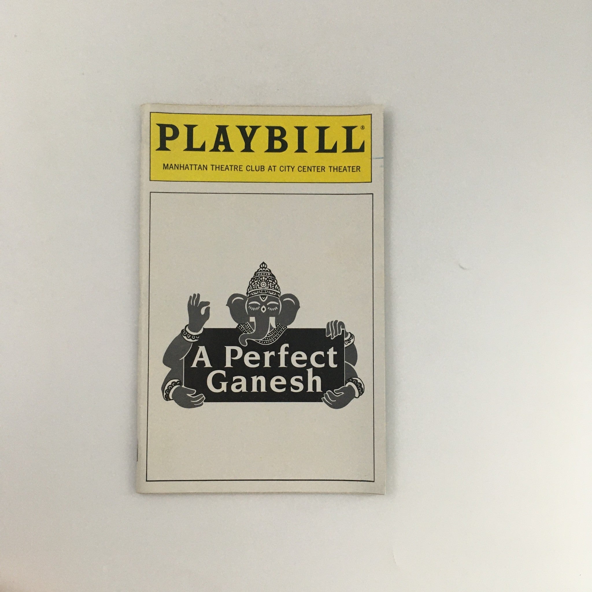 1993 Playbill Manhattan Theatre Club 'A Perfect Ganesh' Dominic Cuskern