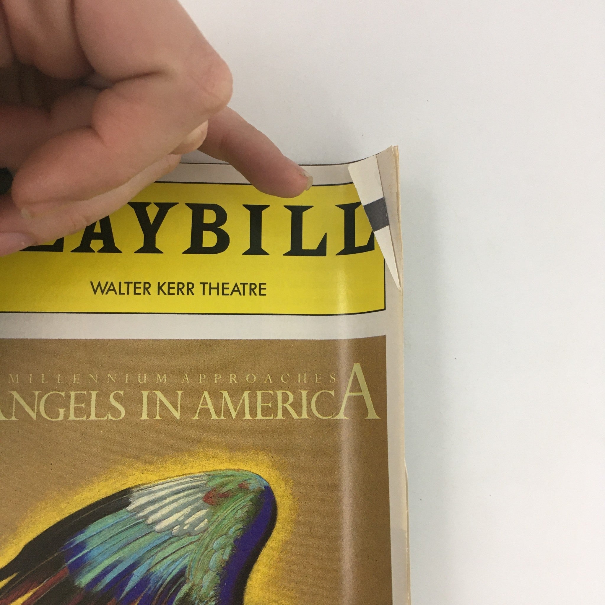 1993 Playbill Walter Kerr Theatre 'Angels in America' Kathleen Chalfant