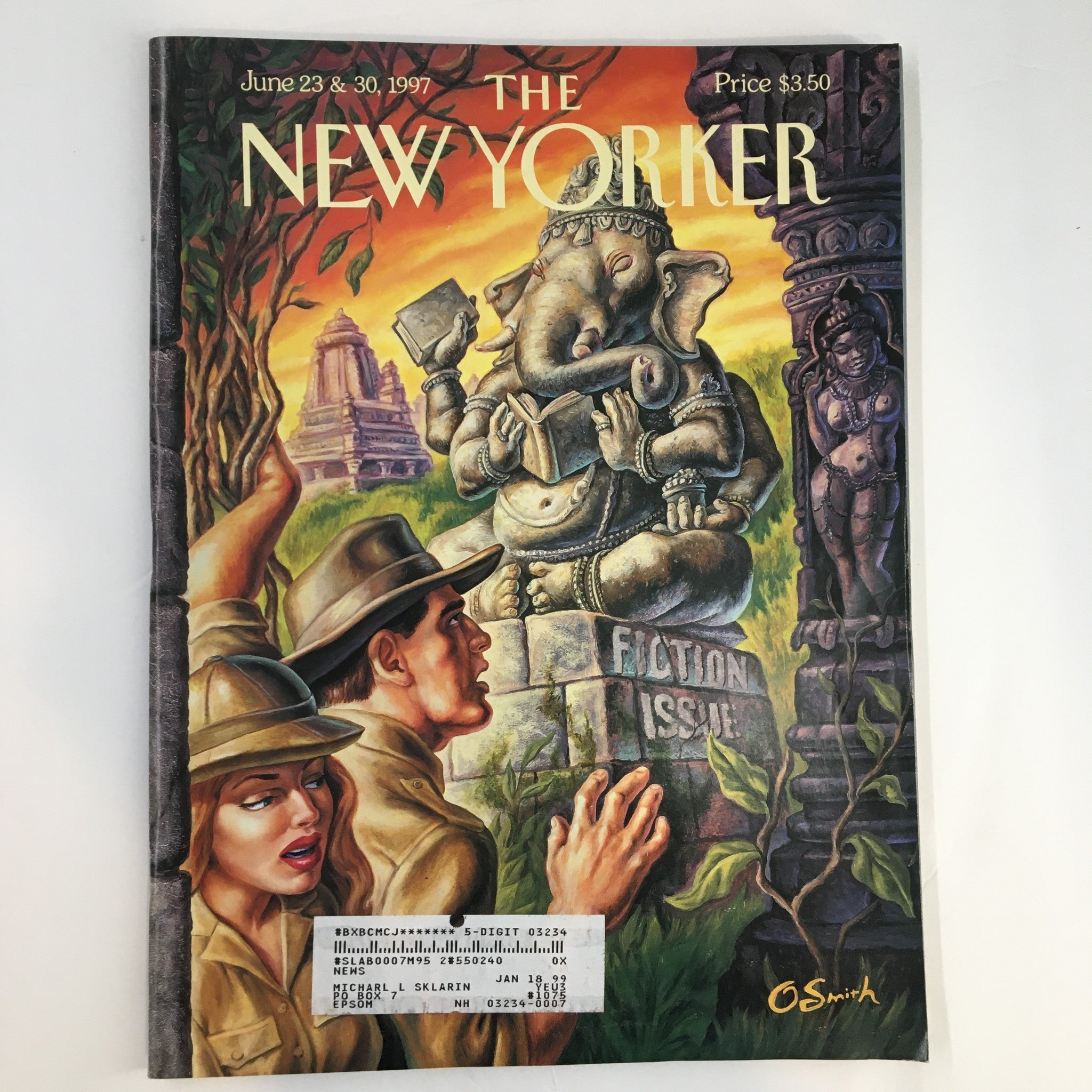 The New Yorker Full Magazine June 23 1997 The Elephantine Prophecy by Owen Smith