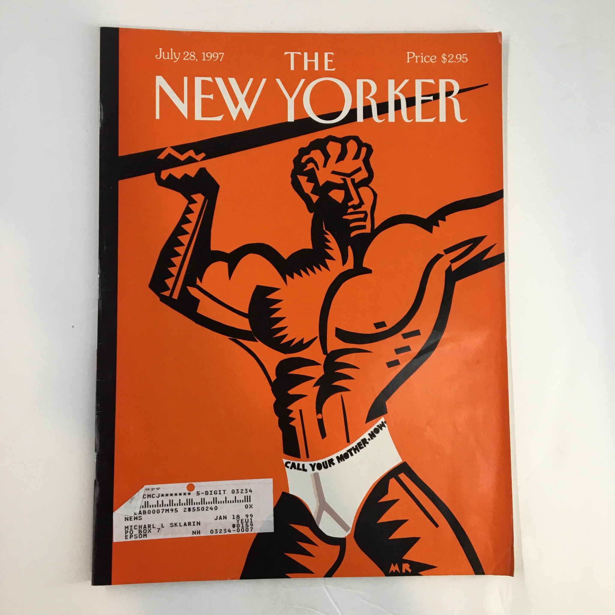 The New Yorker Full Magazine July 28 1997 Below the Belt by Michael Roberts