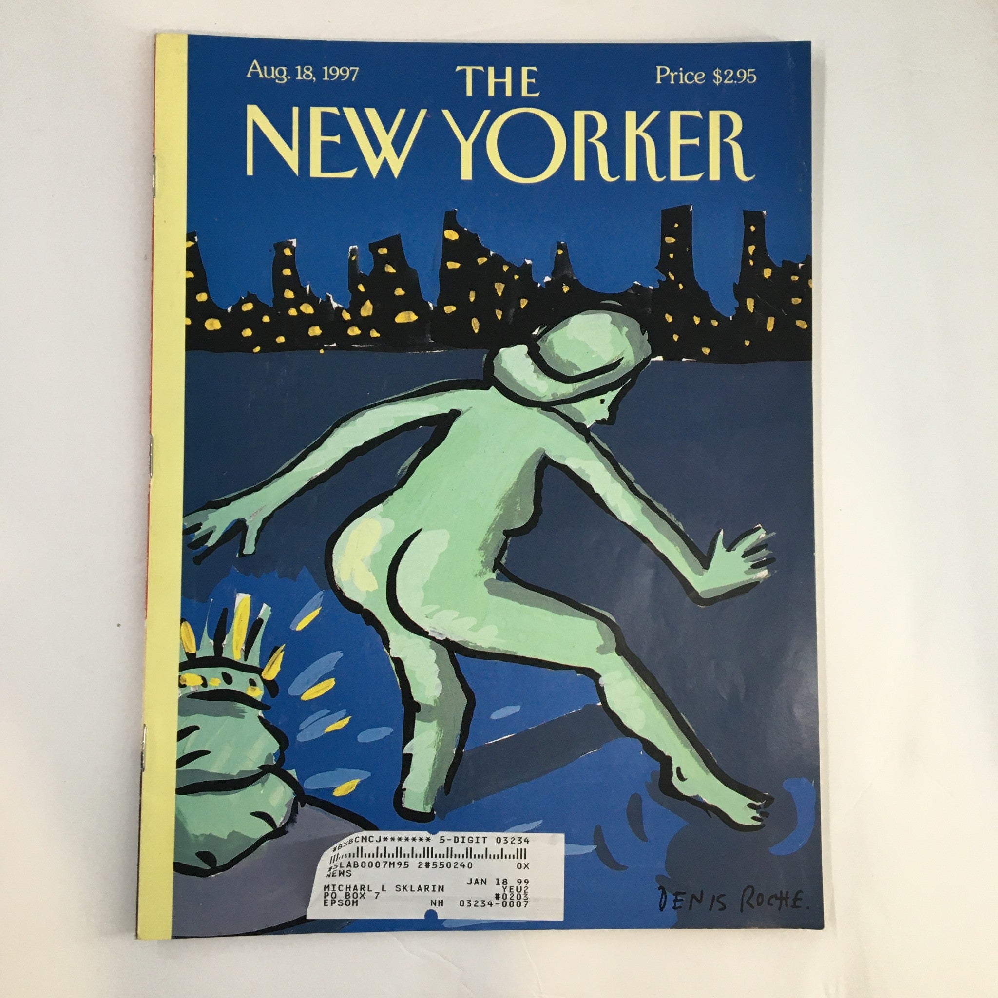 The New Yorker Full Magazine August 18 1997 Yearning to Break Free Denis Roche