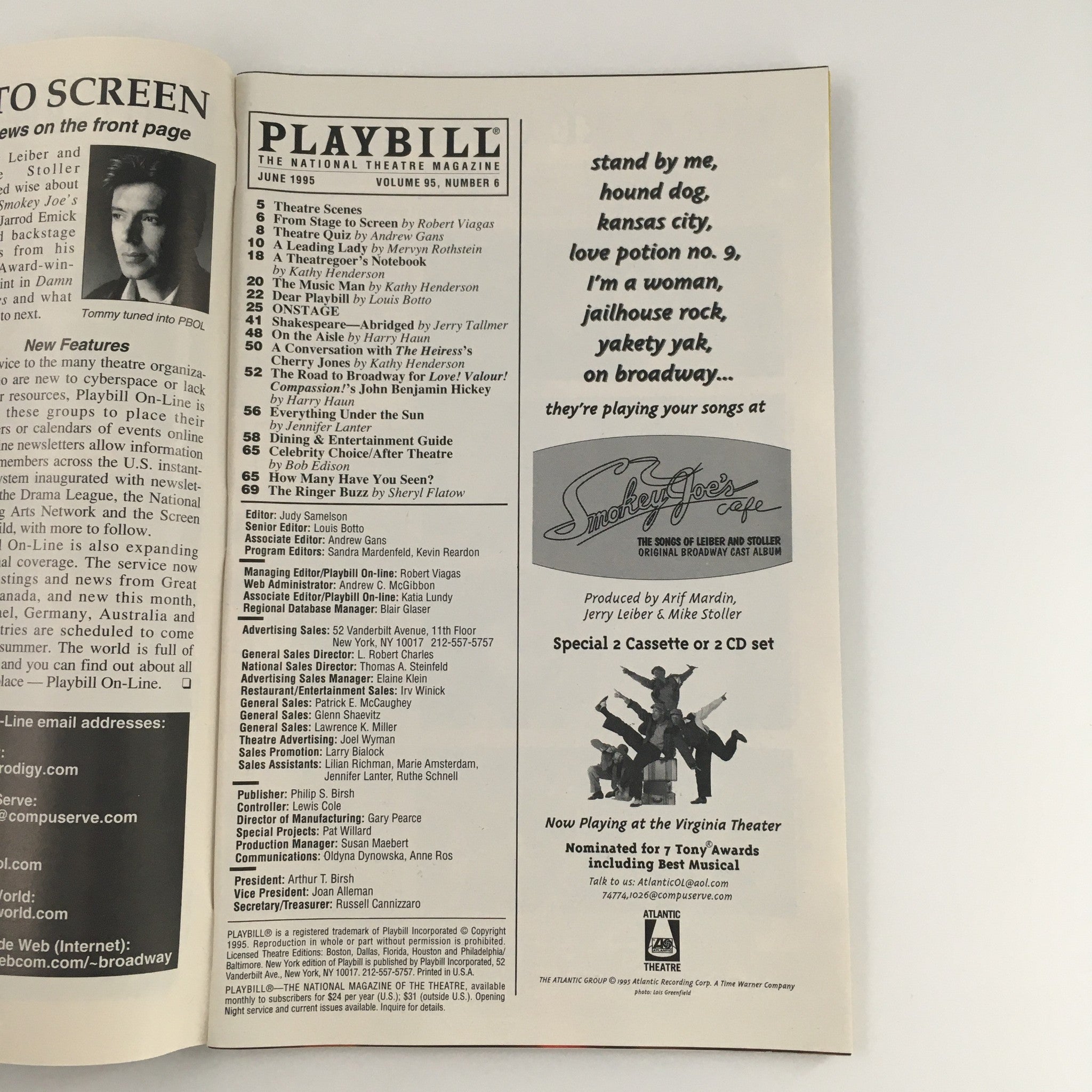 1995 Playbill Circle Repertory Theater 'Lonely Planet' Denis O'Hare Mark Shannon