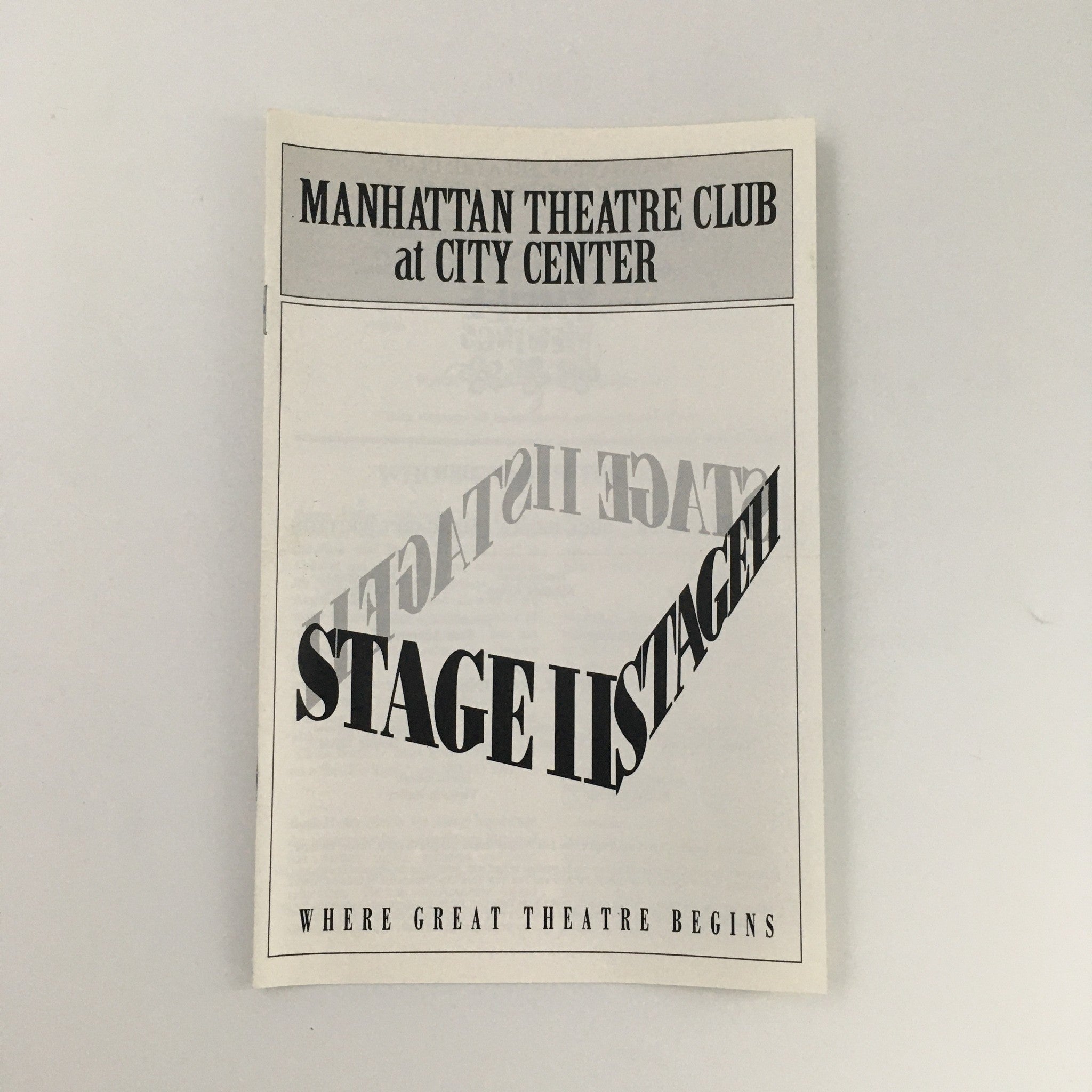 1996 Manhattan Theatre Club Stage II 'Three Viewings' Penny Fuller, Buck Henry