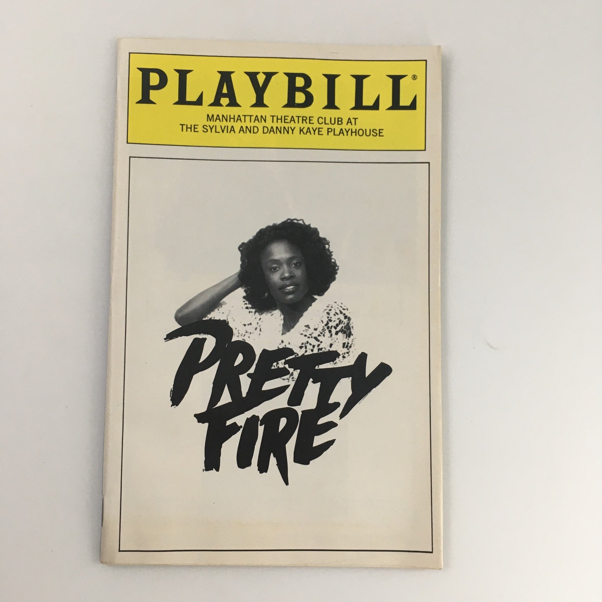 1993 Playbill Manhattan Theatre Club 'Pretty Fire' Charlayne Woodard