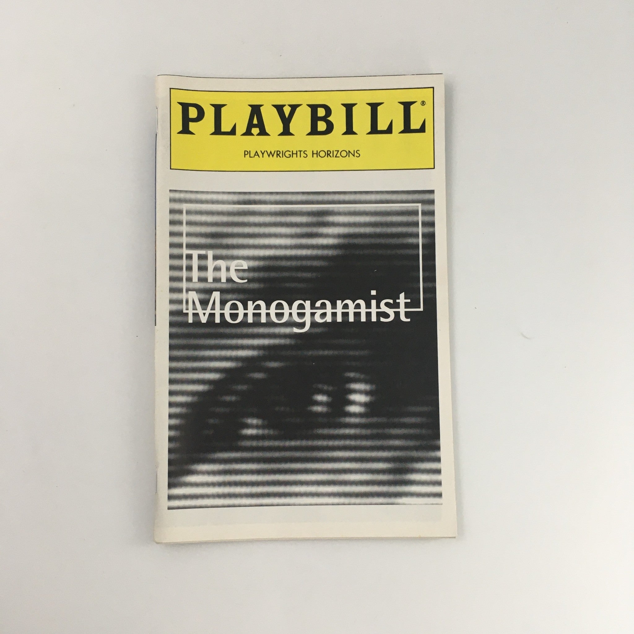 1995 Playbill Playwrights Horizons 'The Monogamist' Chelsea Altman, Lisa Emery