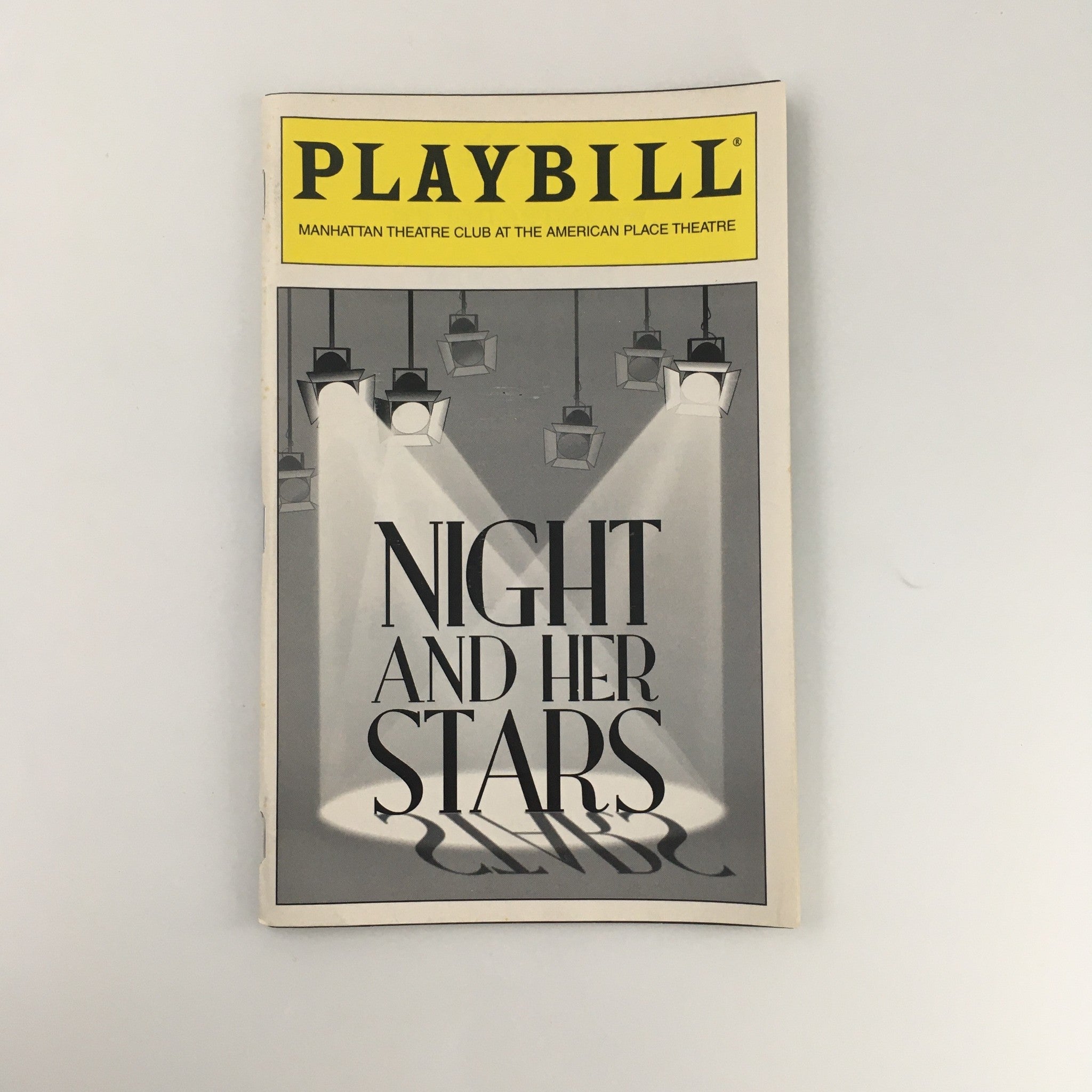 1995 Playbill Manhattan Theatre Club 'Night and her Stars' Patrick Breen