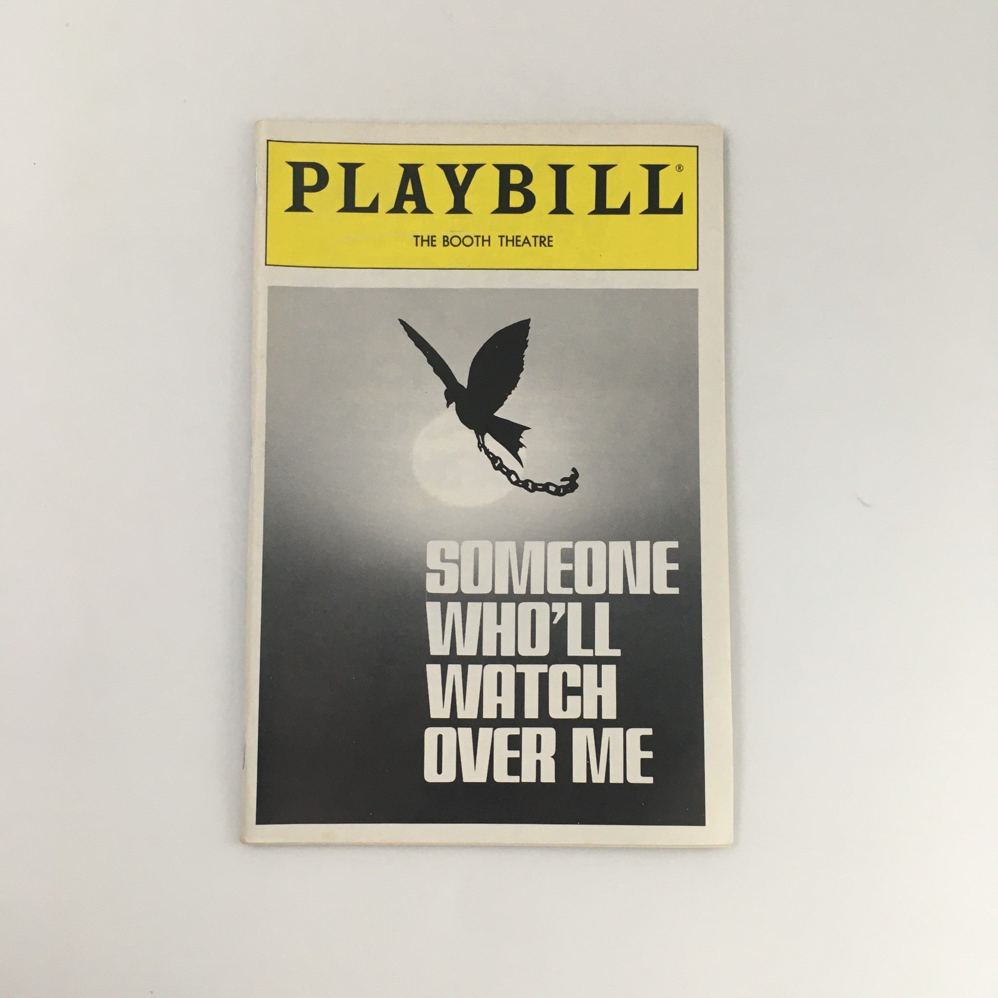 1992 Playbill The Booth Theatre 'Someone Who'll Watch Over Me' Alec McGowen