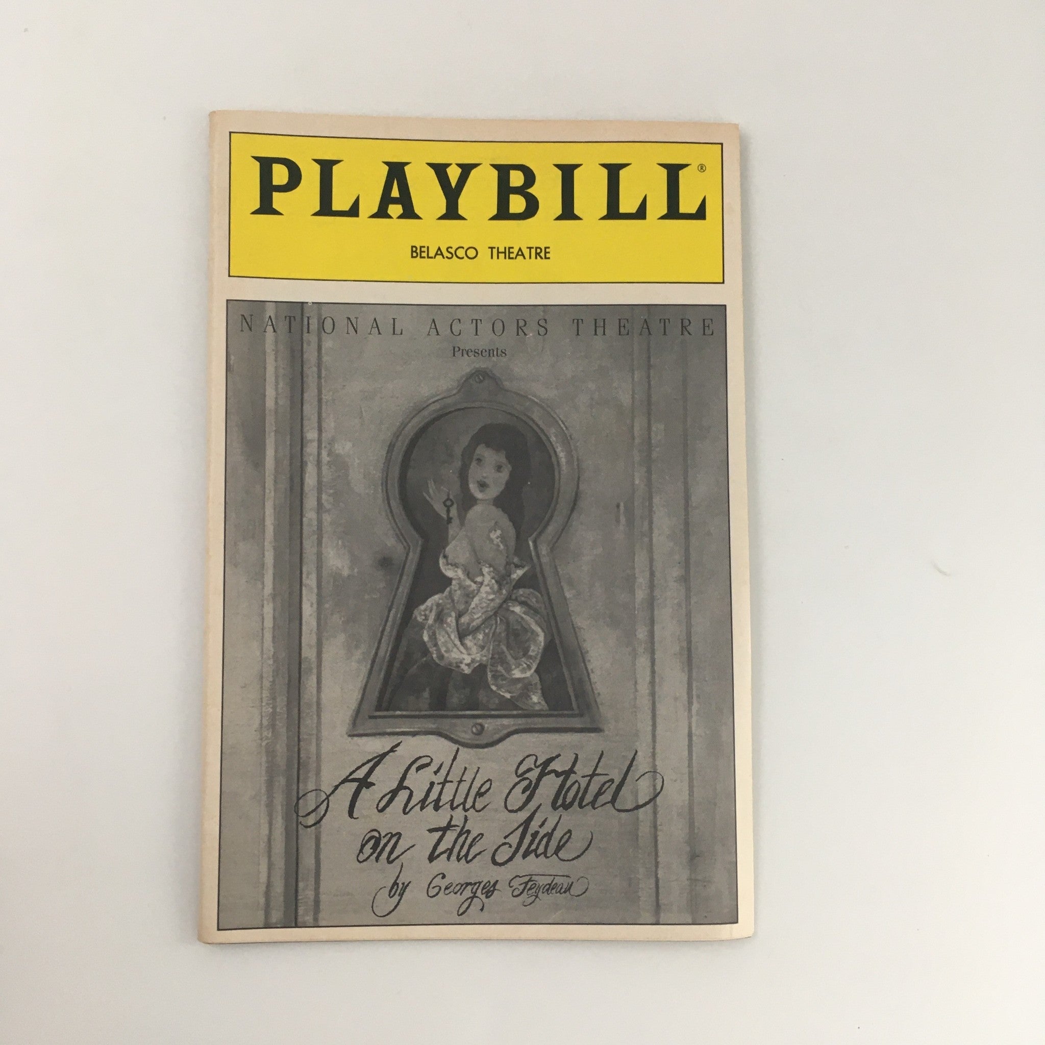 1992 Playbill Belasco Theatre 'A Little Hotel On The Side' Doug Adair, John Beal