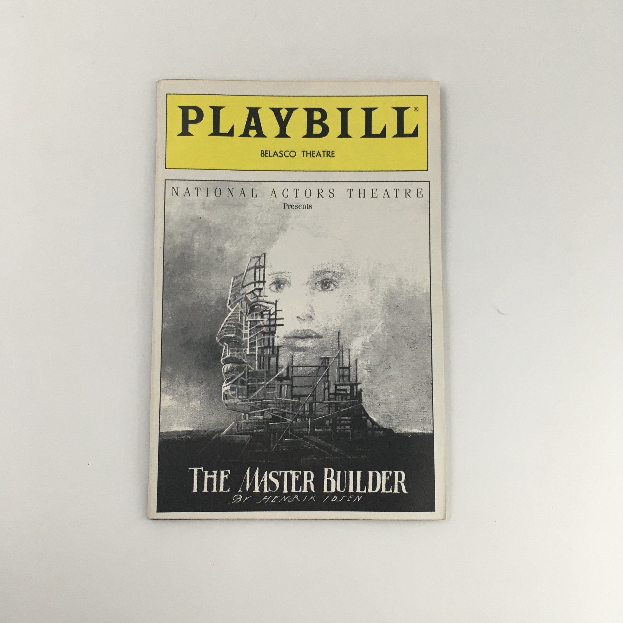 1992 Playbill Belasco Theatre 'The Master Builder' John Beal and Earle Hyman