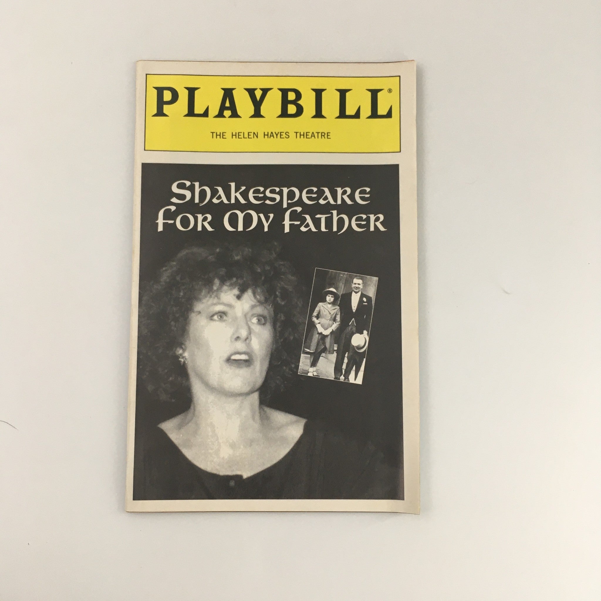 1993 Playbill The Helen Hayes Theatre 'Shakespeare for my Father' John Clark