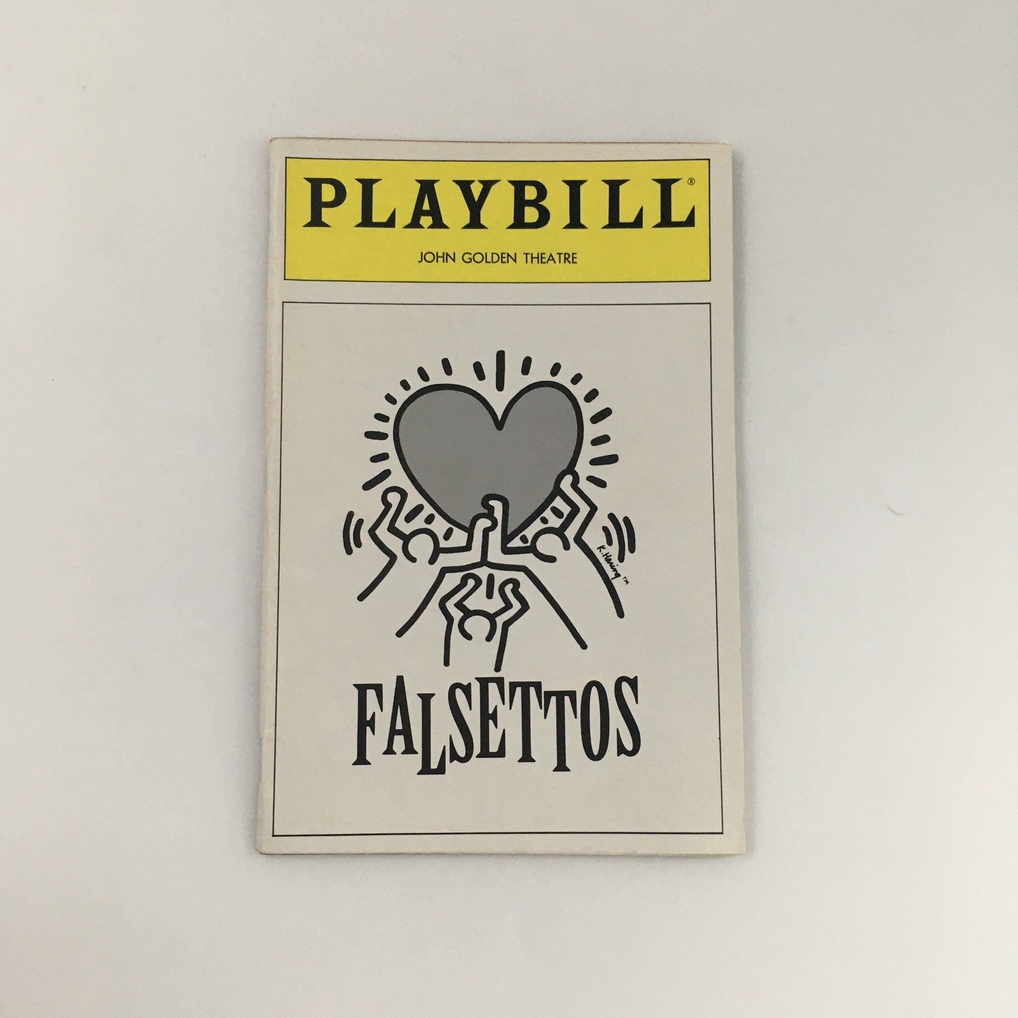 1992 Playbill John Golden Theatre 'Falsetto's' Heather Mac Rae, Jonathan Kaplan