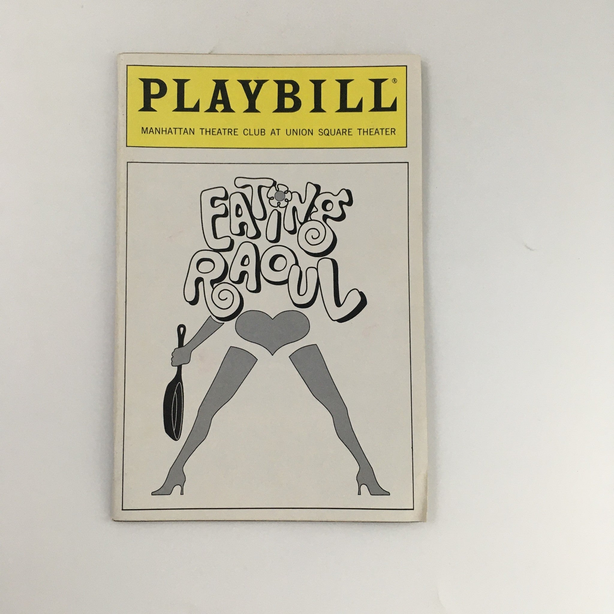 1992 Playbill Union Square Theatre 'Eating Raoul' Max Weltzenhoffer Stewart Lane