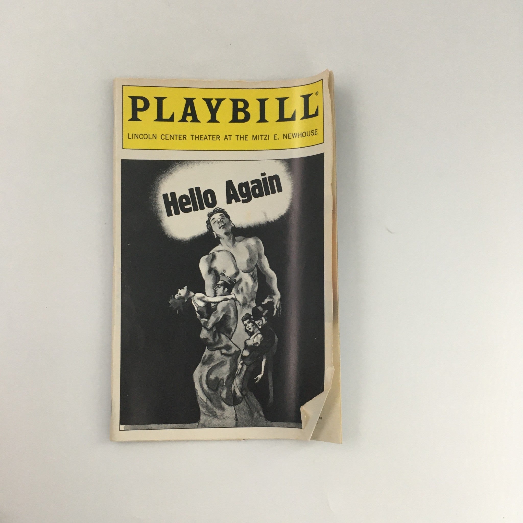 1994 Playbill Lincoln Center Theater 'Hello Again' Judy Blazer, Carolee Carmello