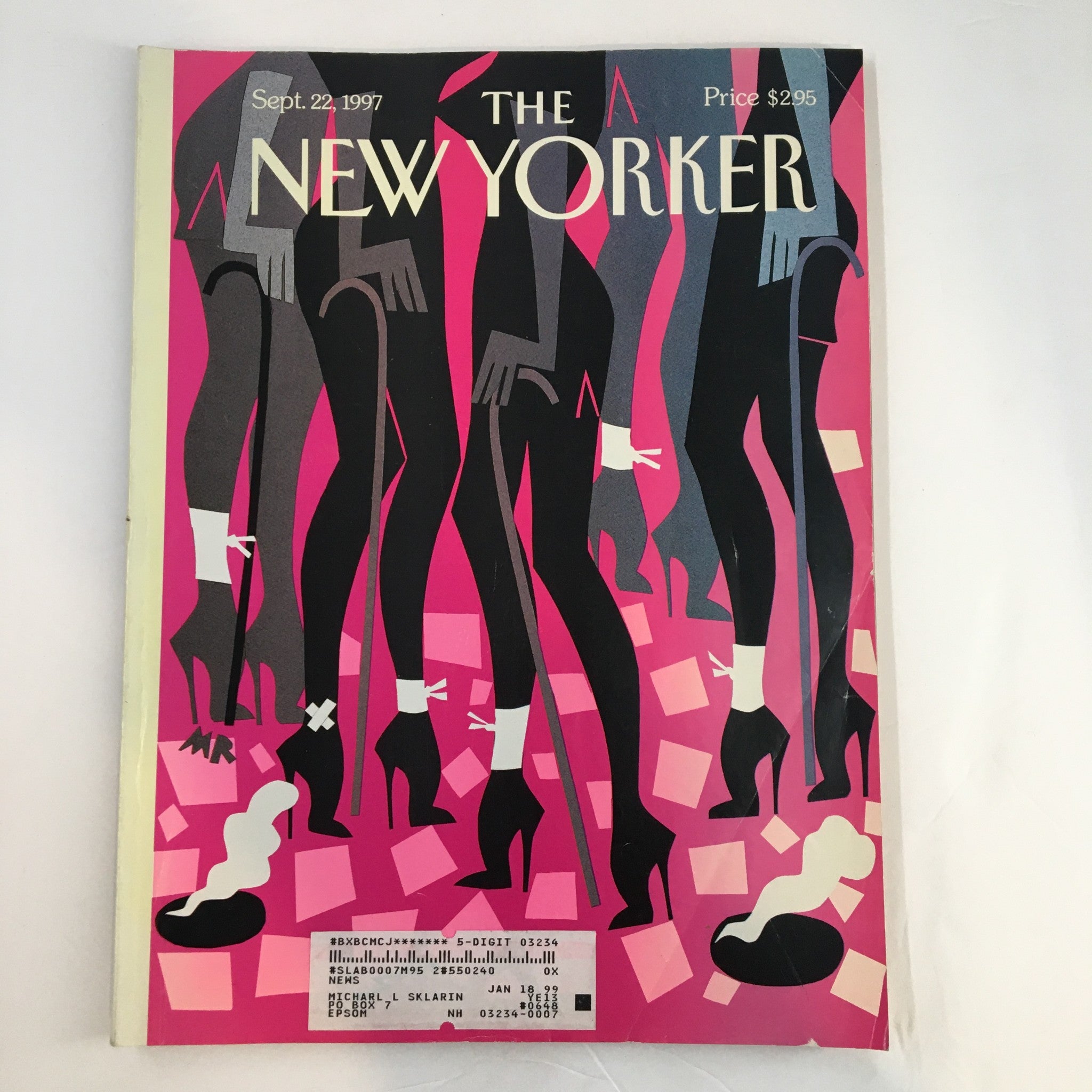 The New Yorker Full Magazine September 22 1997 Head Over Heels Michael Roberts