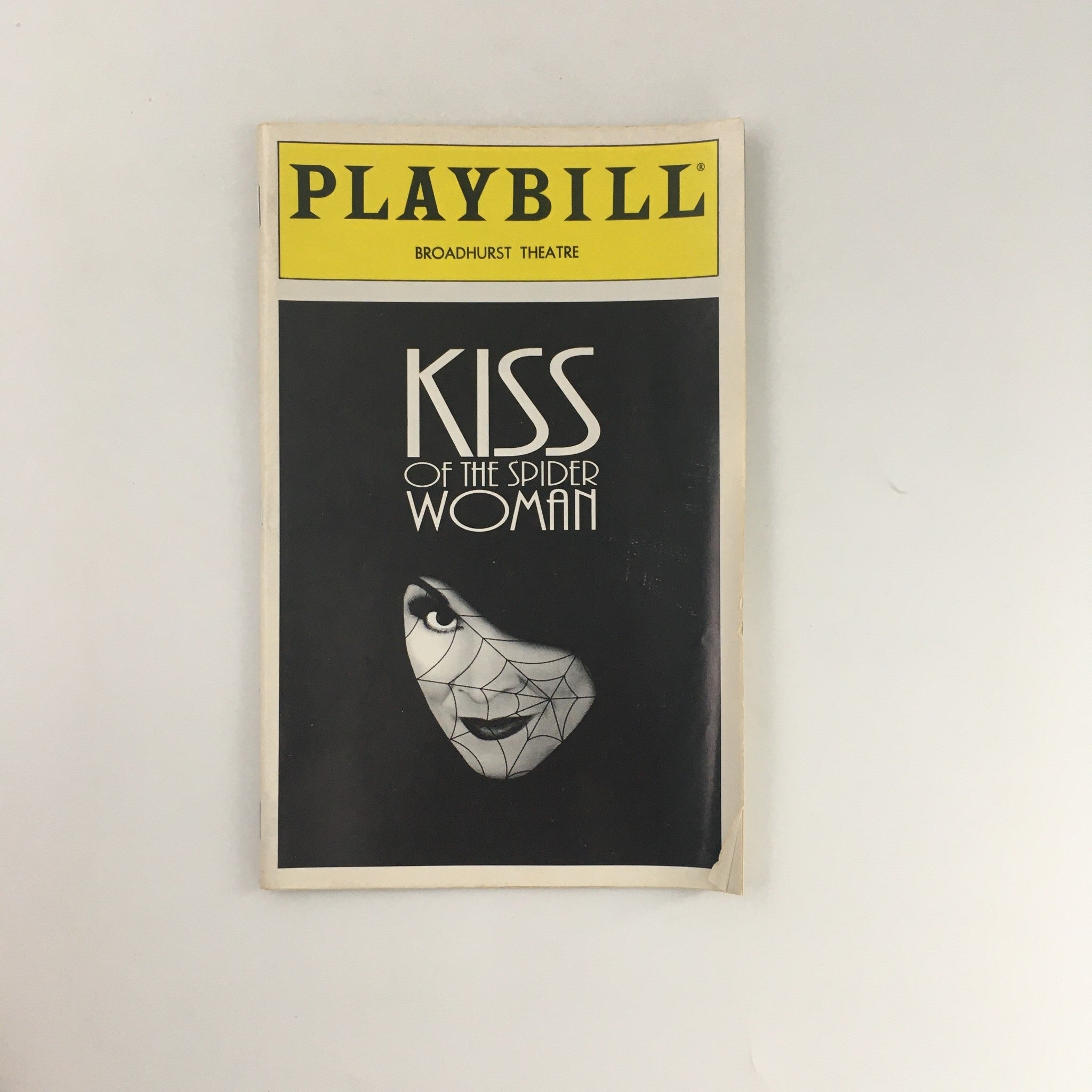 1994 Playbill Broadhurst Theatre 'Kiss of the Spider Woman' Anthony Crivello