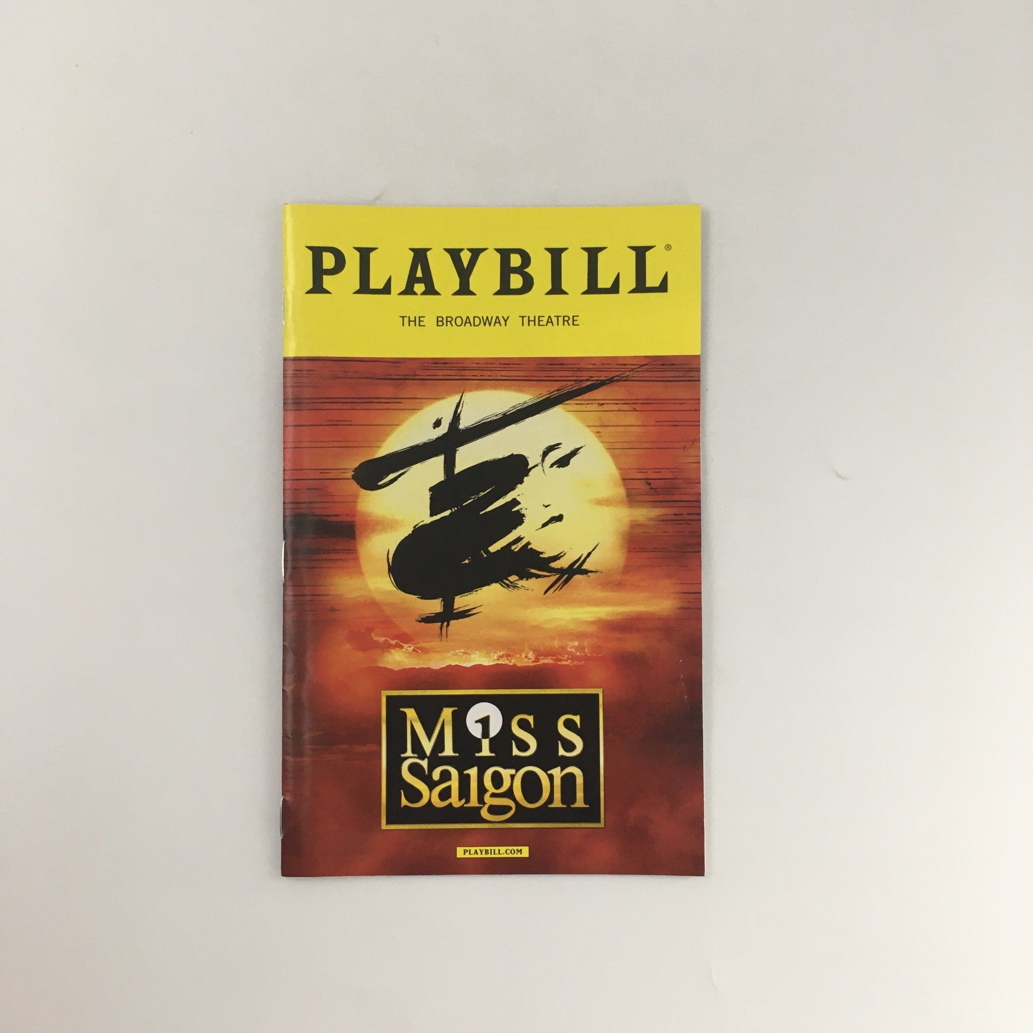 2017 Playbill Broadway Theatre 'Miss Saigon' Jon Jon Briones, Eva Noblezada