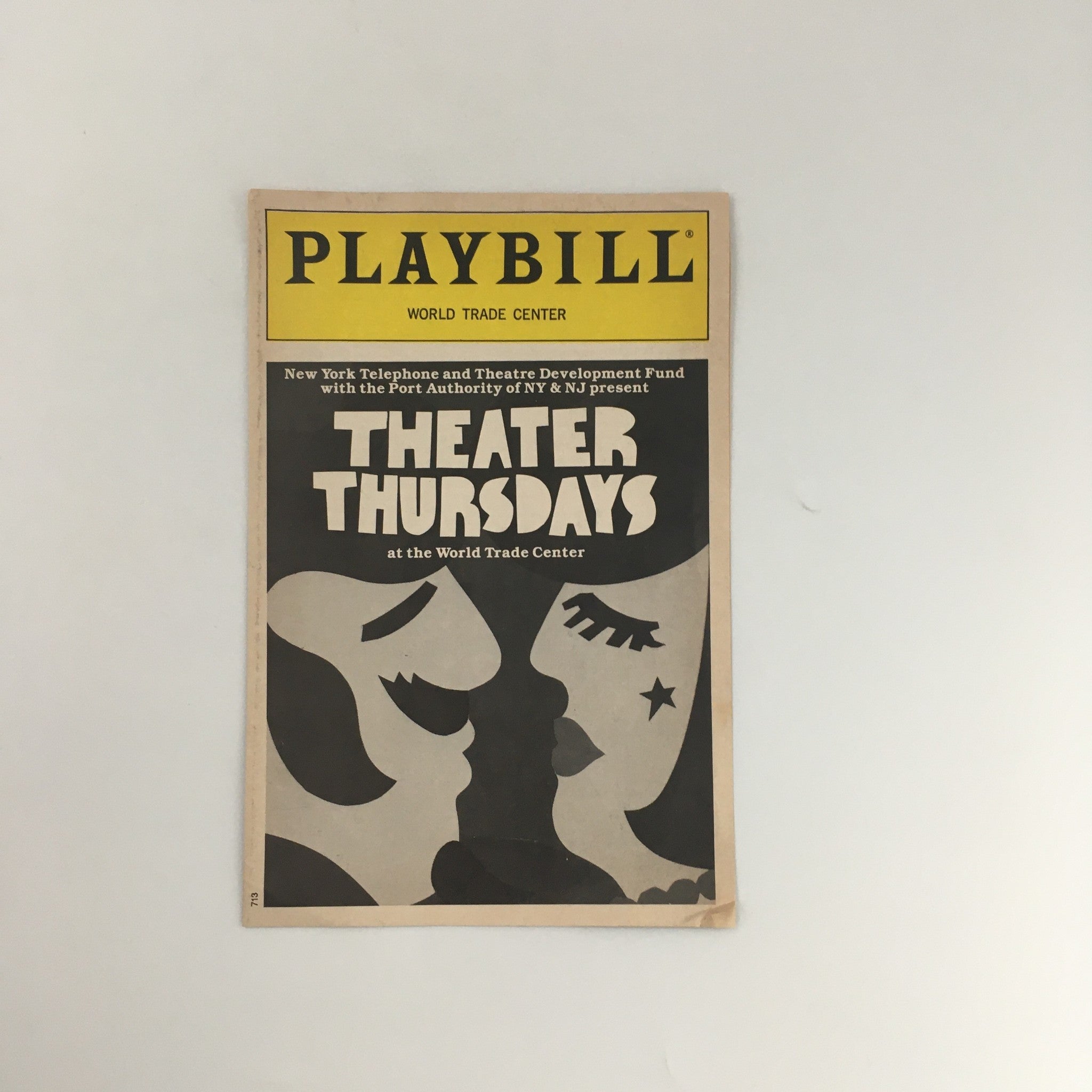 1989 Playbill World Trade Center 'Into the Woods' Helen Baldassare, Kevin Conway