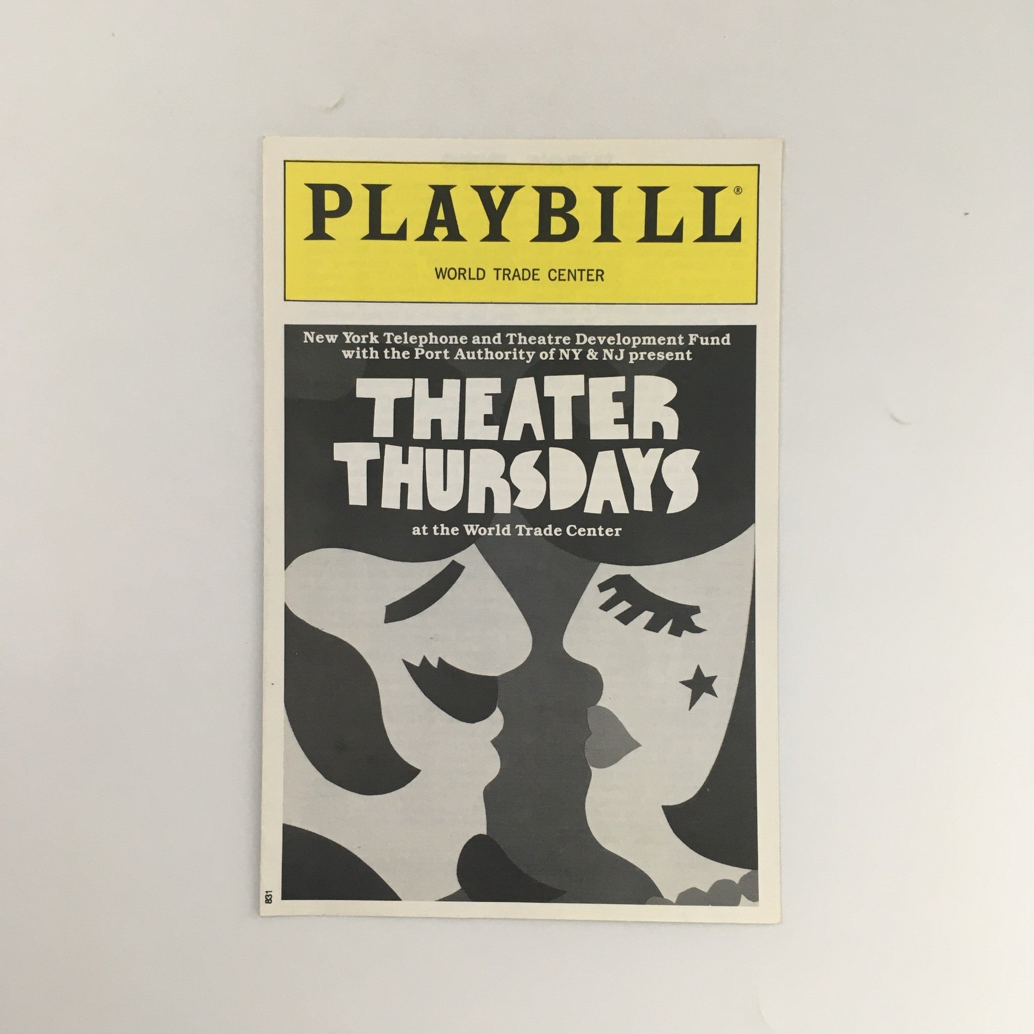 1989 Playbill World Trade Center 'Mama, I Want To Sing Hot Foot' Rod Ferrone