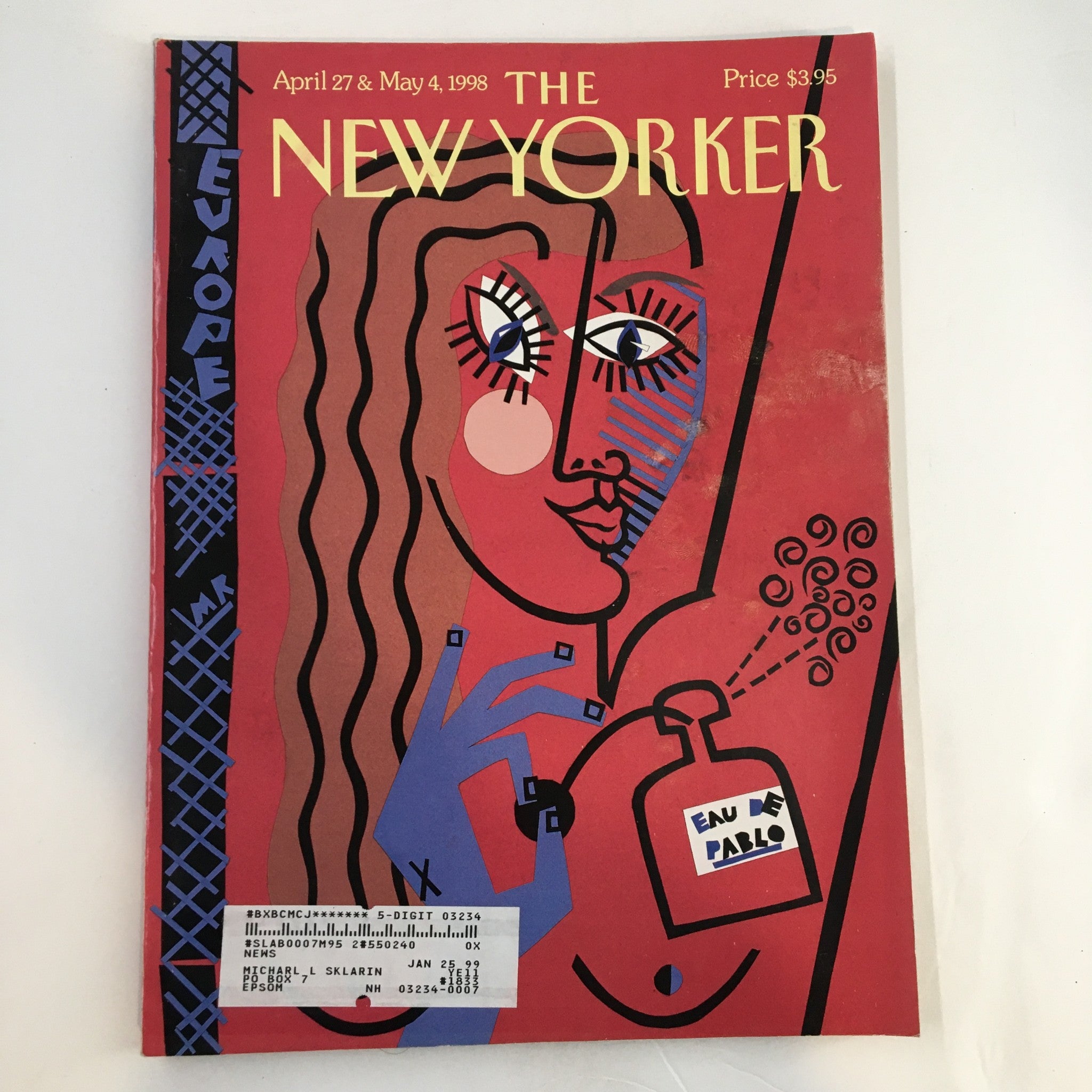 The New Yorker Full Magazine April 27 1998 Eau de Pablo by Michael Roberts