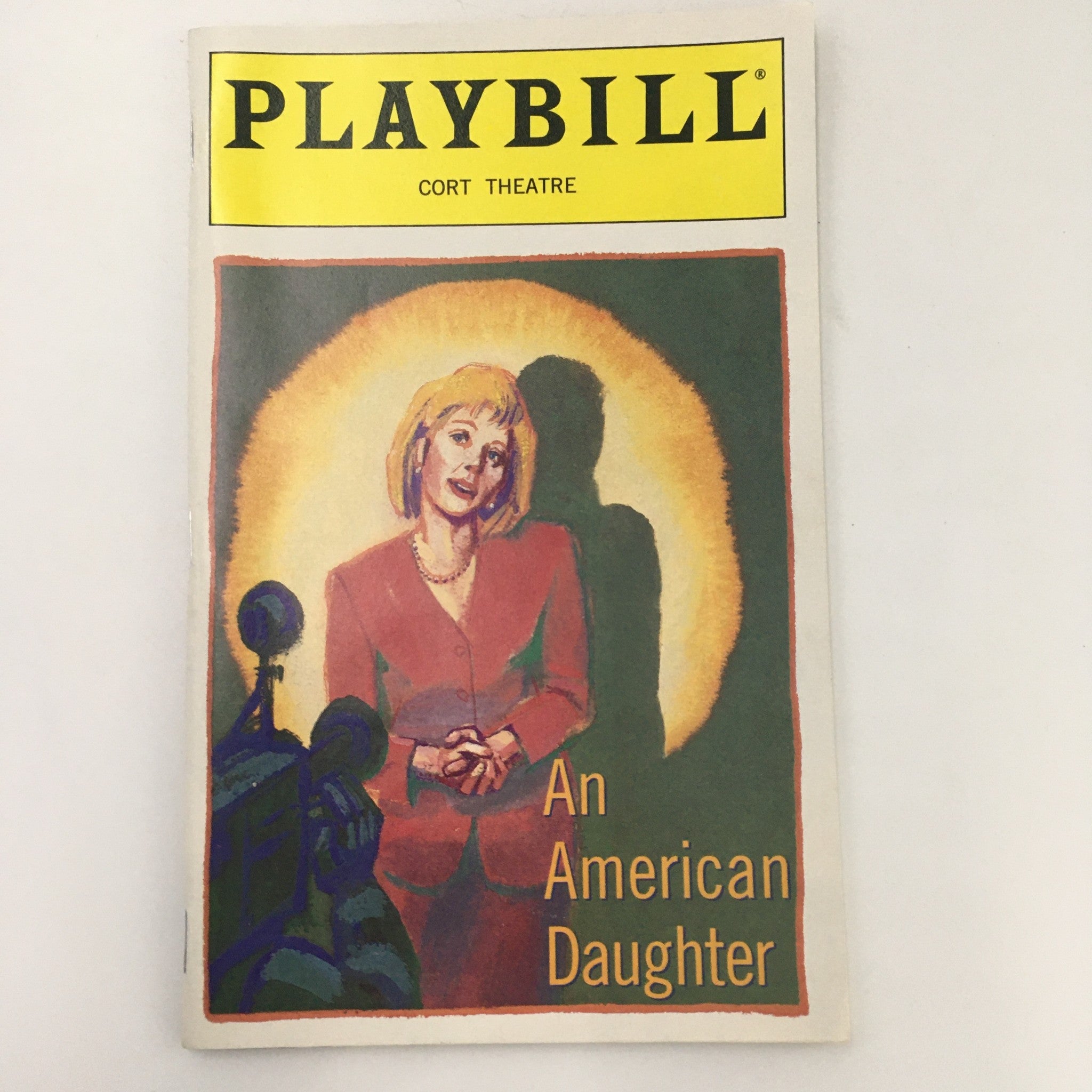 1997 Playbill Cort Theatre 'An American Daughter' by Wendy Wasserstein