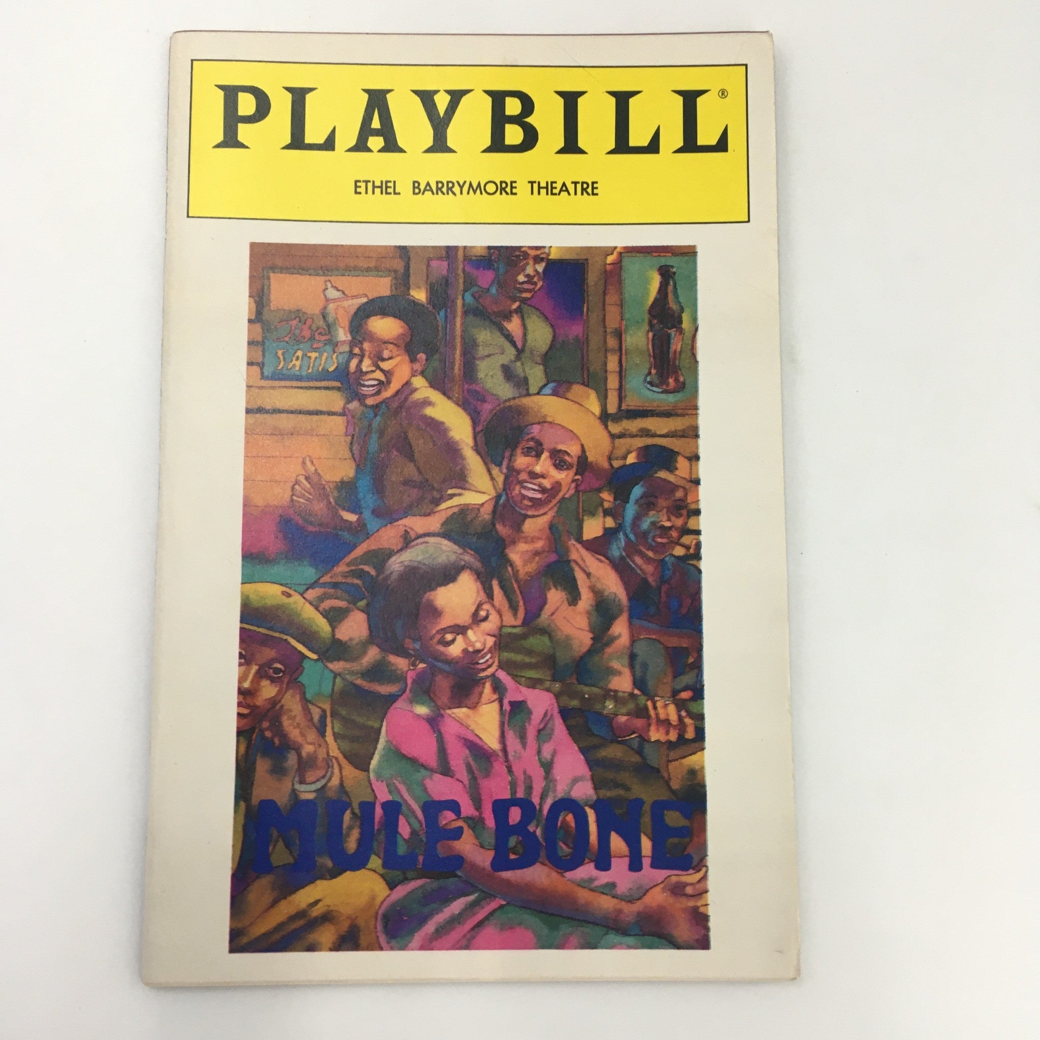 1991 Playbill Ethel Barrymore Theatre 'Mule Bone' by Zora Neale Hurston