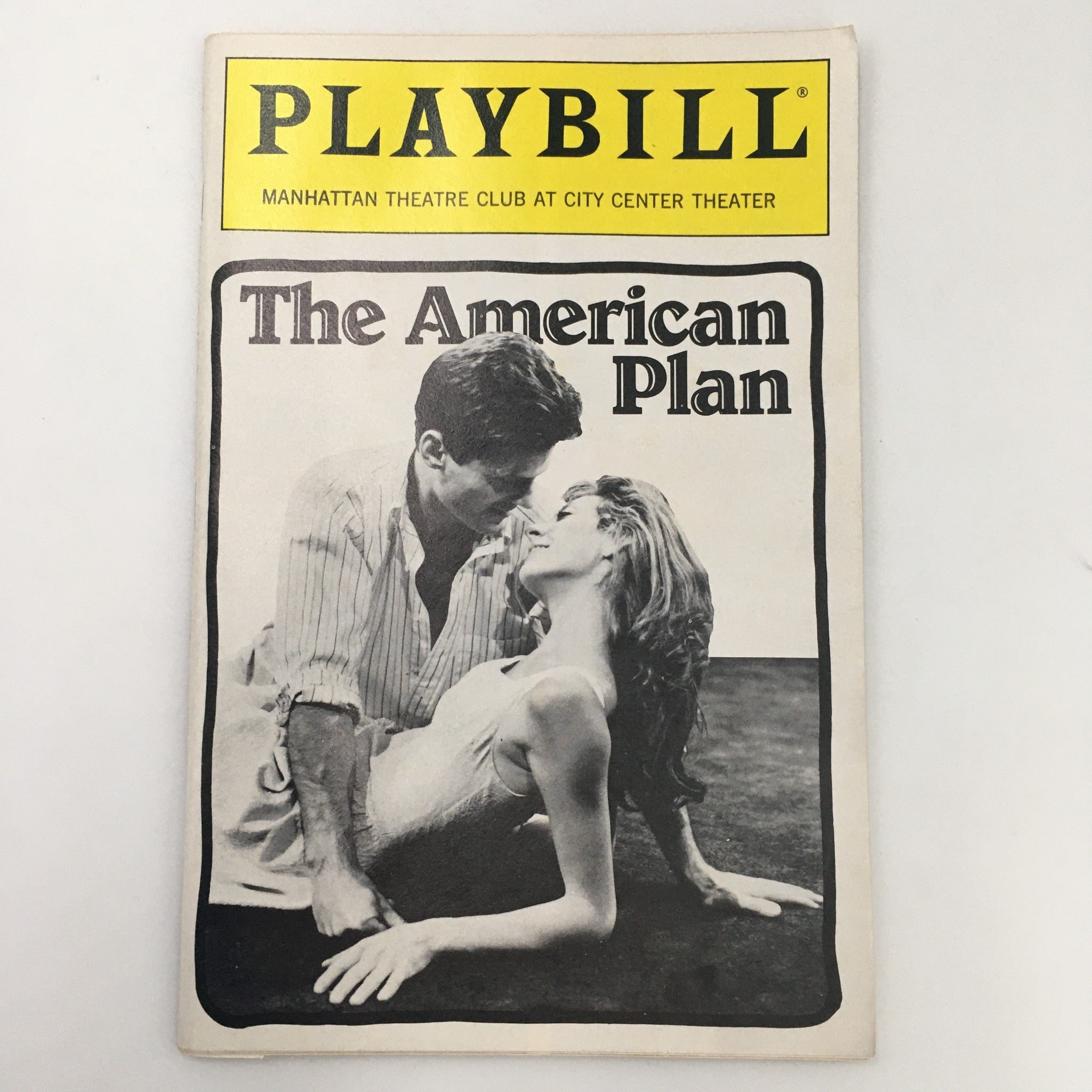 1991 Playbill Manhattan Theatre Club ‘The American Plan’ Richard Greenberg