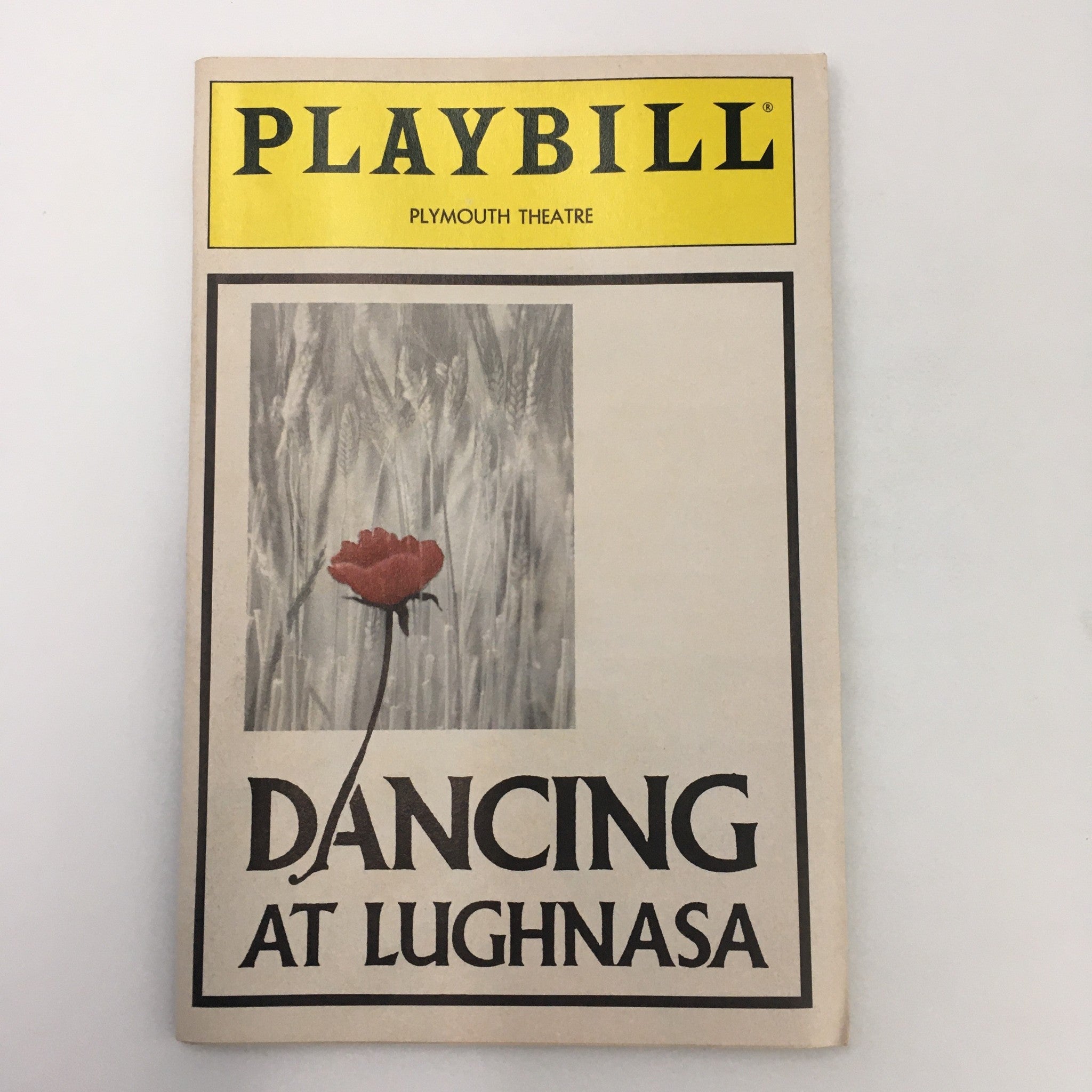 1991 Playbill Plymouth Theatre ‘Dancing at Lughnasa’ Directed by Patrick Mason