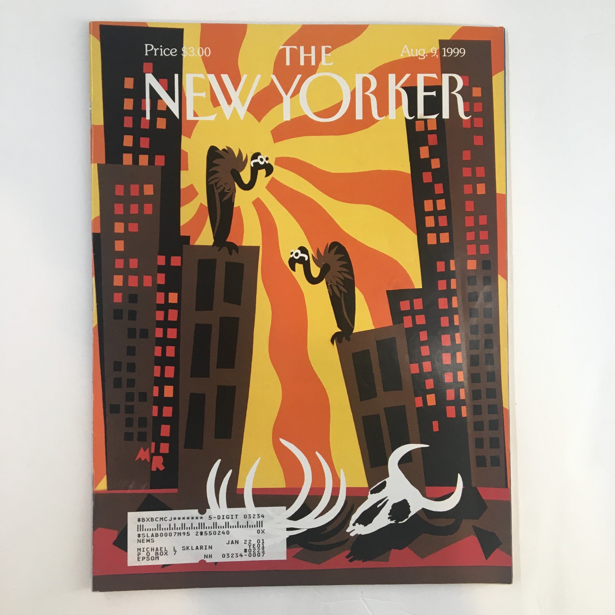 The New Yorker Full Magazine August 9 1999 Heat Wave by Michael Roberts